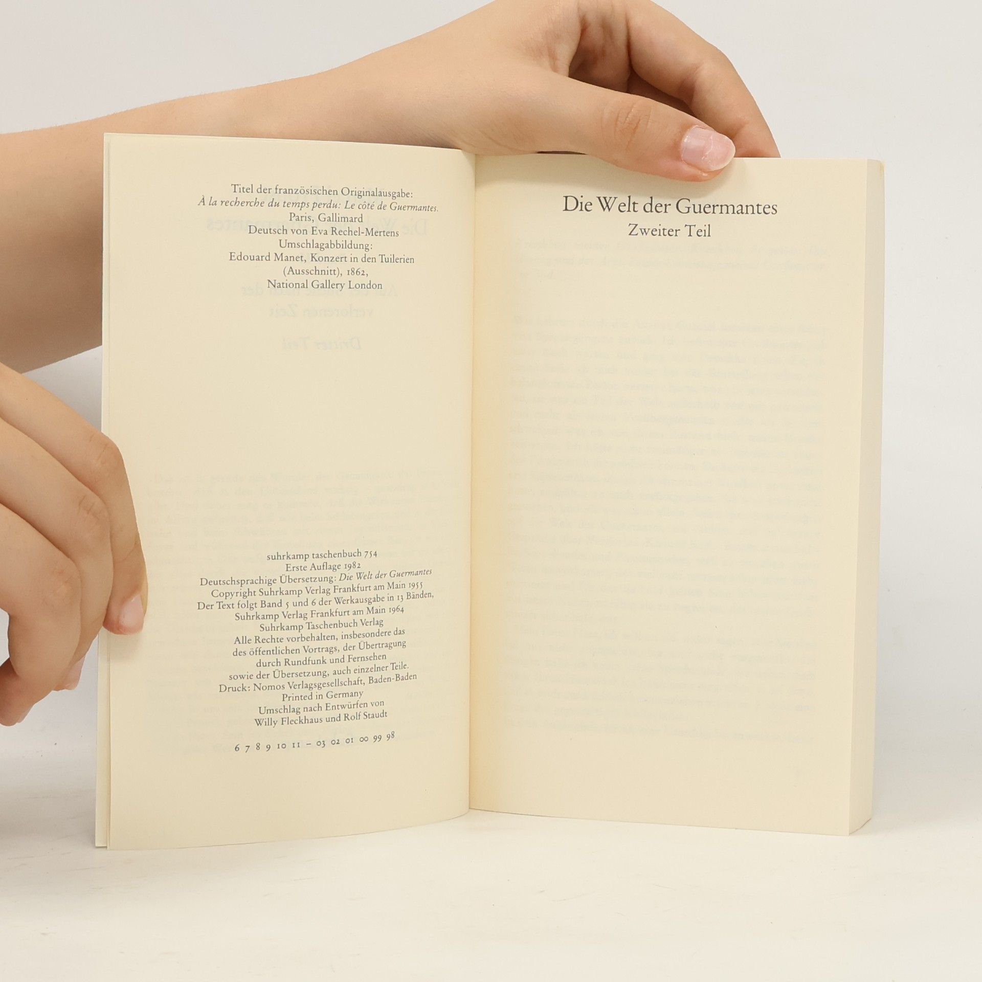 Marcel Proust Die Welt der Guermantes 1
