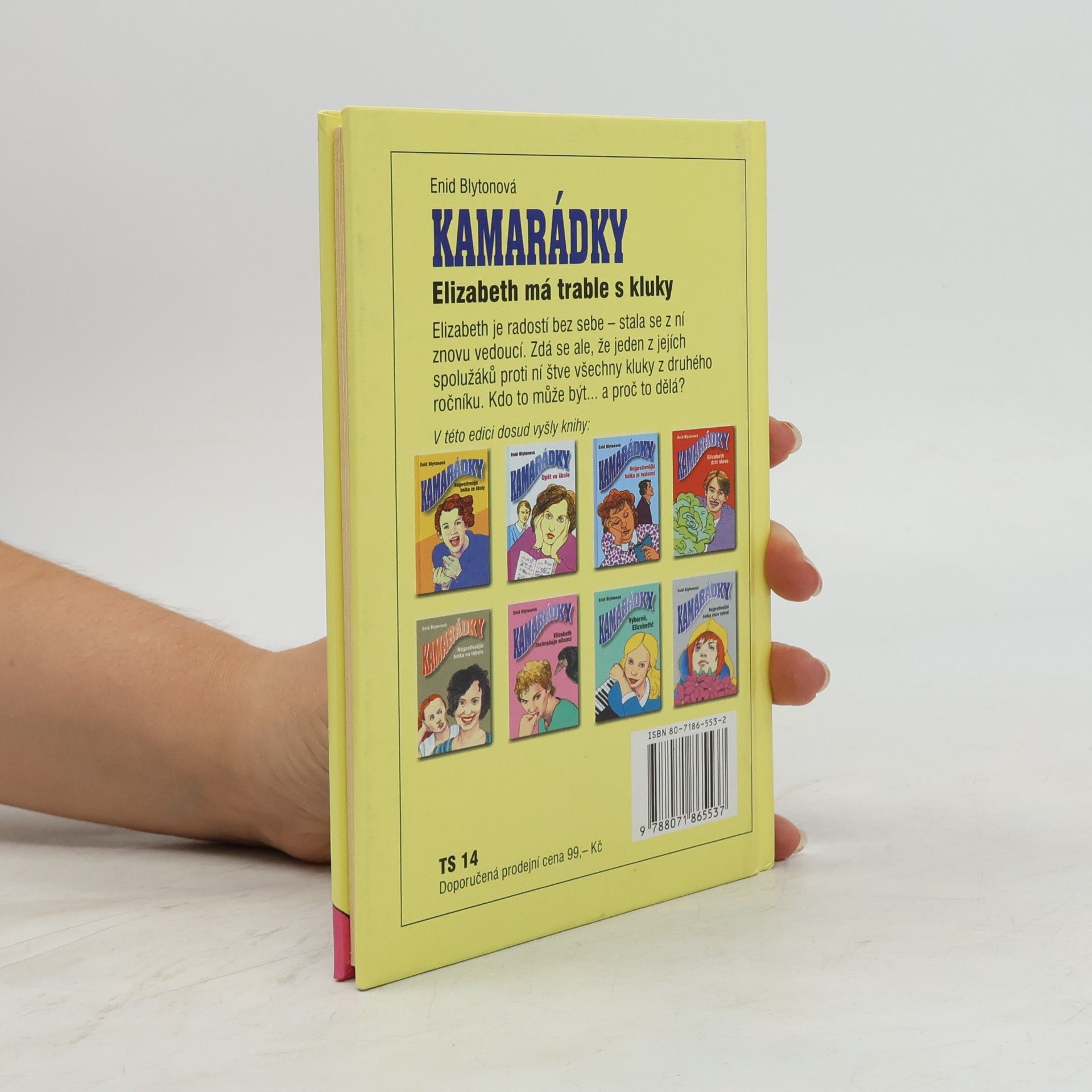 Enid Blyton Kamarádky. Elizabeth má trable s kluky.