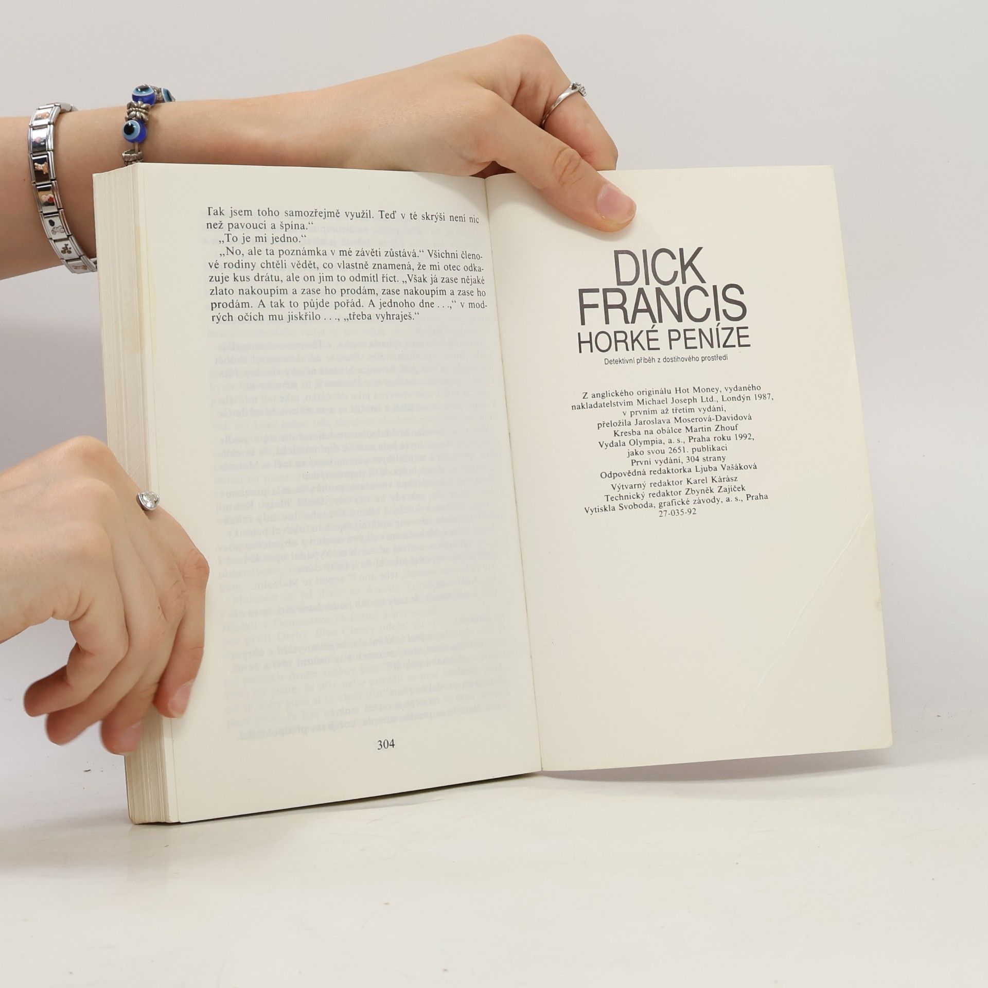 Dick Francis Horké peníze