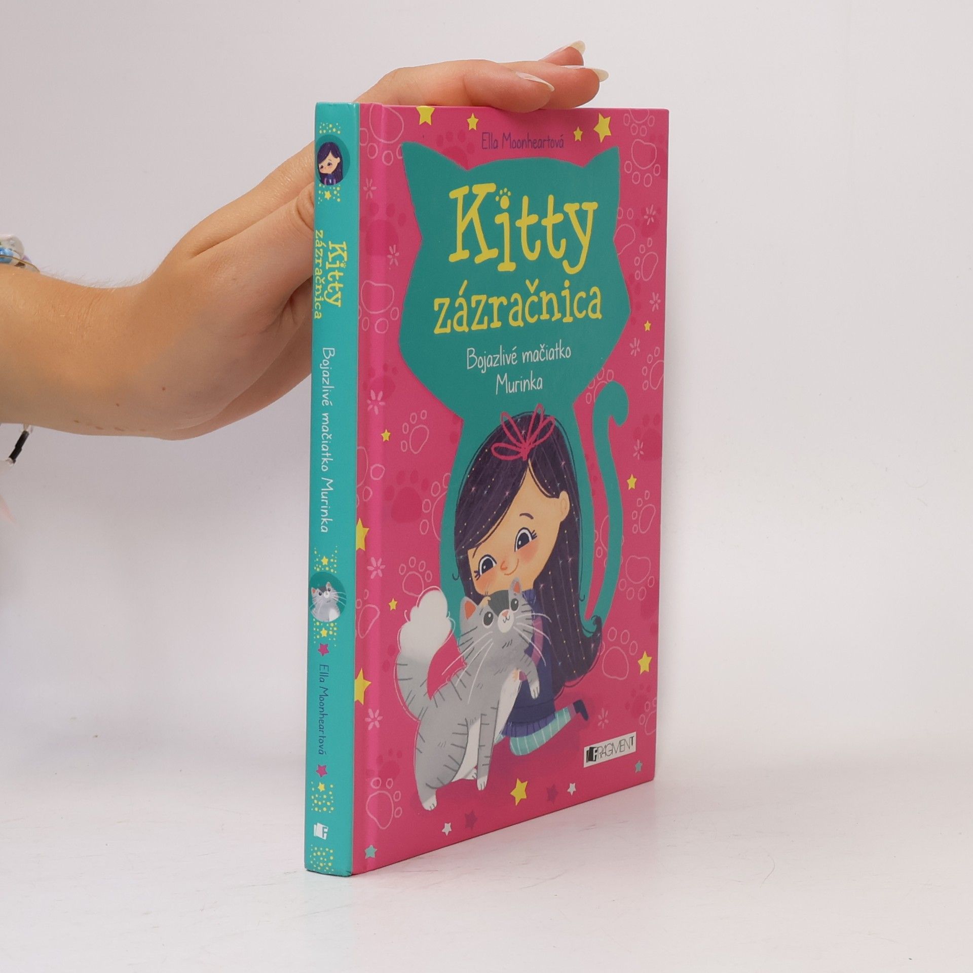 Ella Moonheart kitty zázračnica: bojazlivé mačiatko Murinka