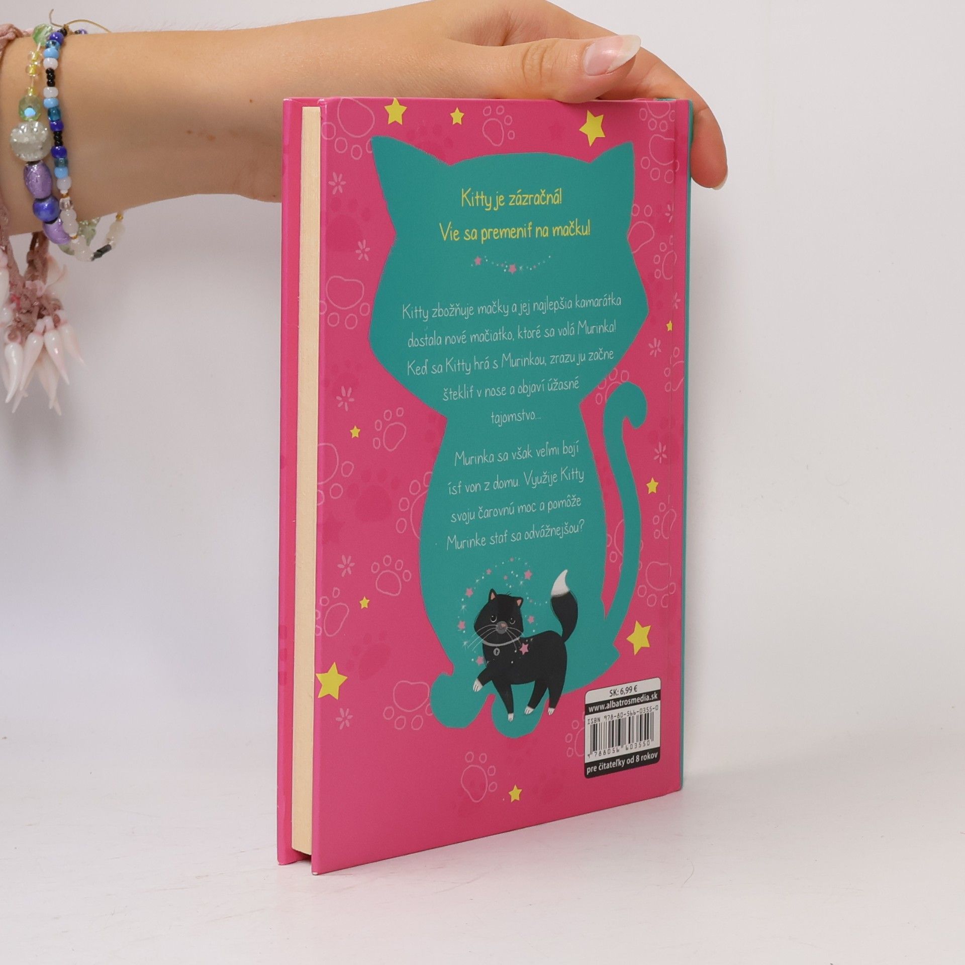 Ella Moonheart kitty zázračnica: bojazlivé mačiatko Murinka