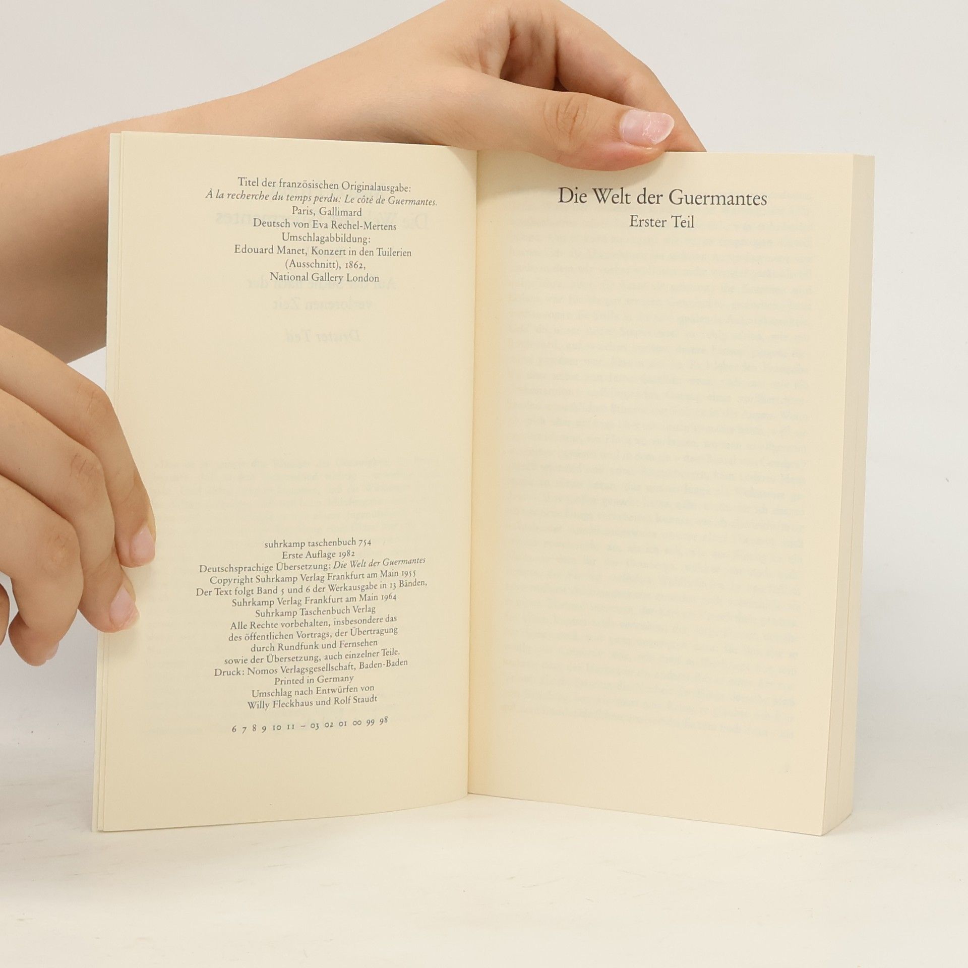 Marcel Proust Die Welt der Guermantes 1