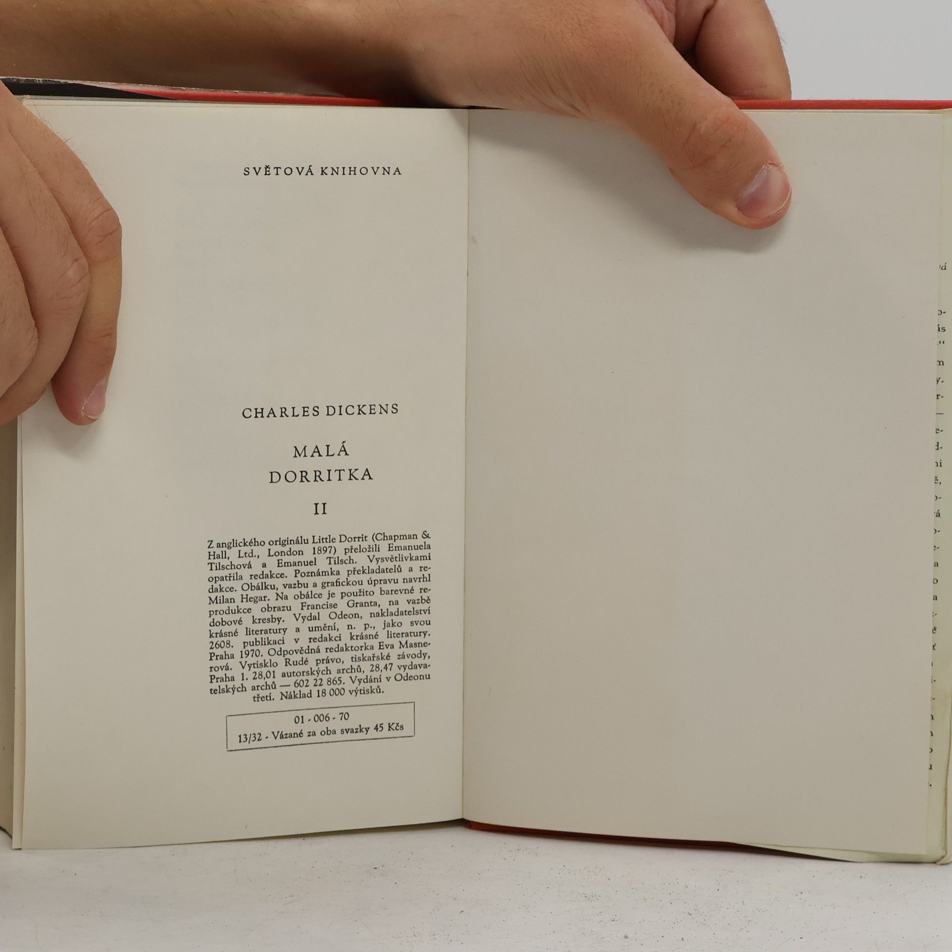 Charles Dickens Malá Doritka II