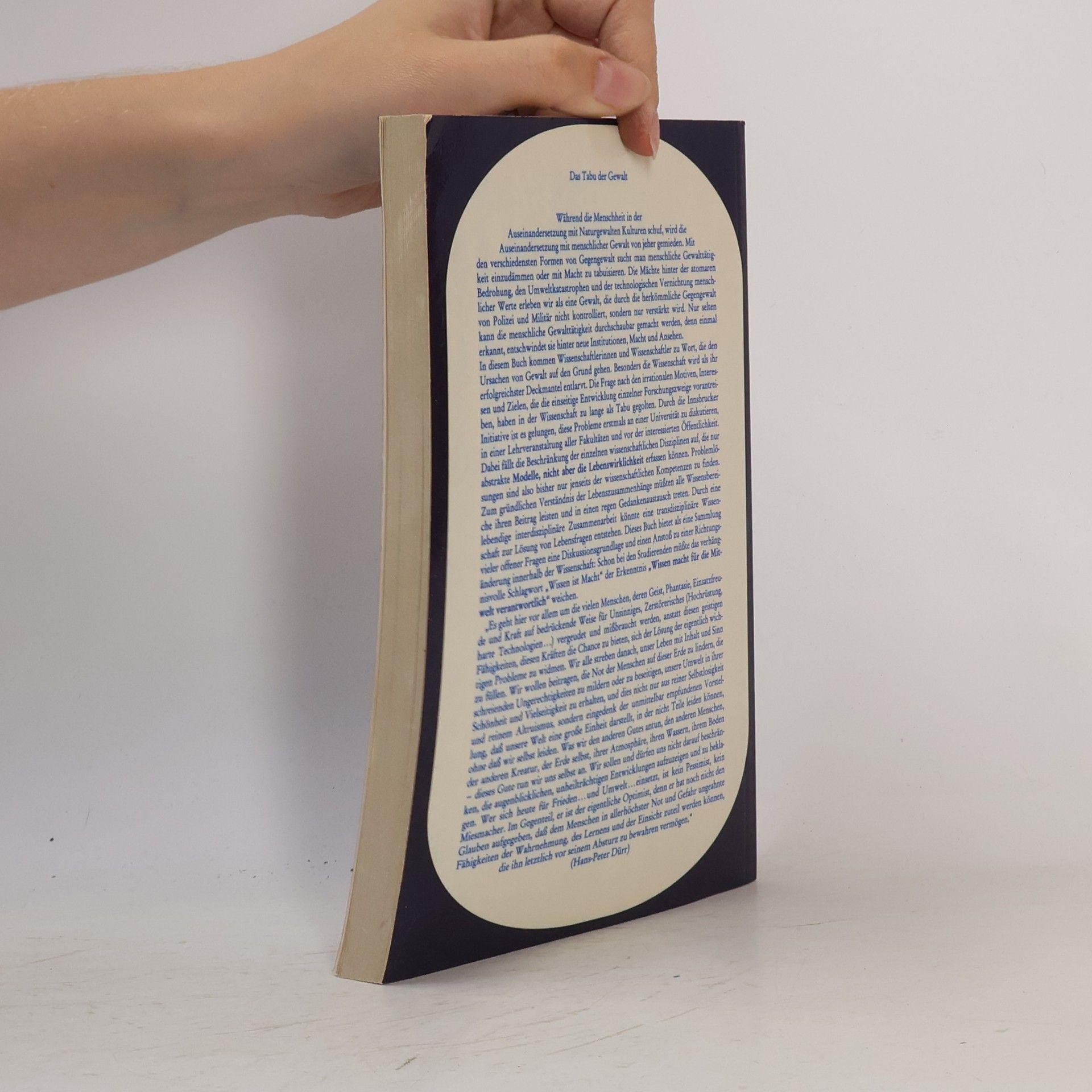 Autorenkollektiv Das Tabu der Gewalt I.