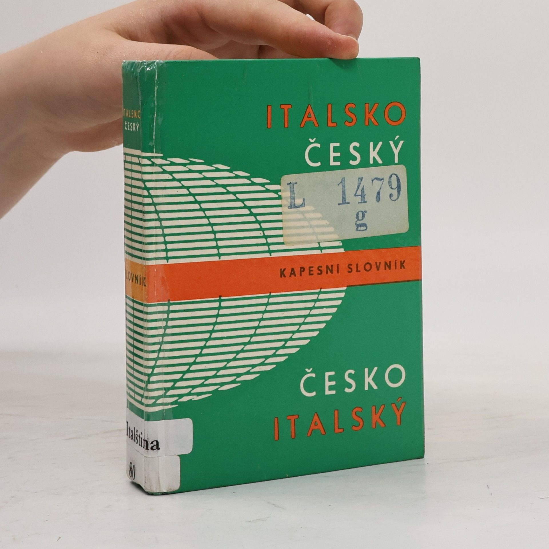 Václav Hodr Italsko-český a česko-italský kapesní slovník