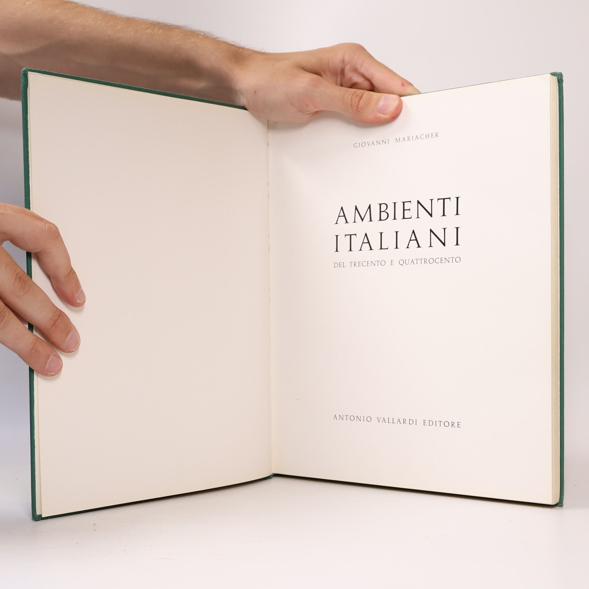 Giovanni Mariacher Ambienti italiani