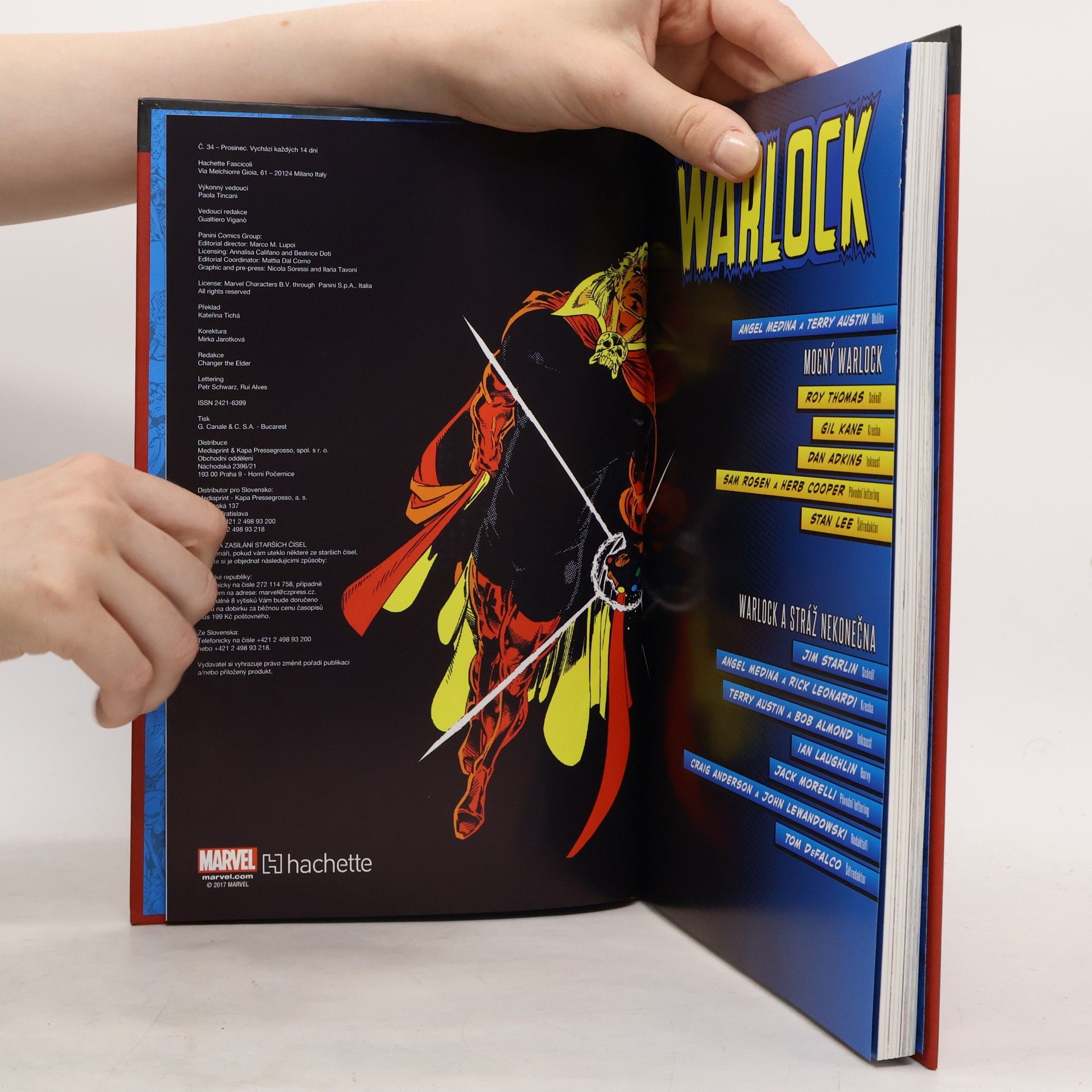 Autores varios Nejmocnější hrdinové Marvelu 34. Warlock