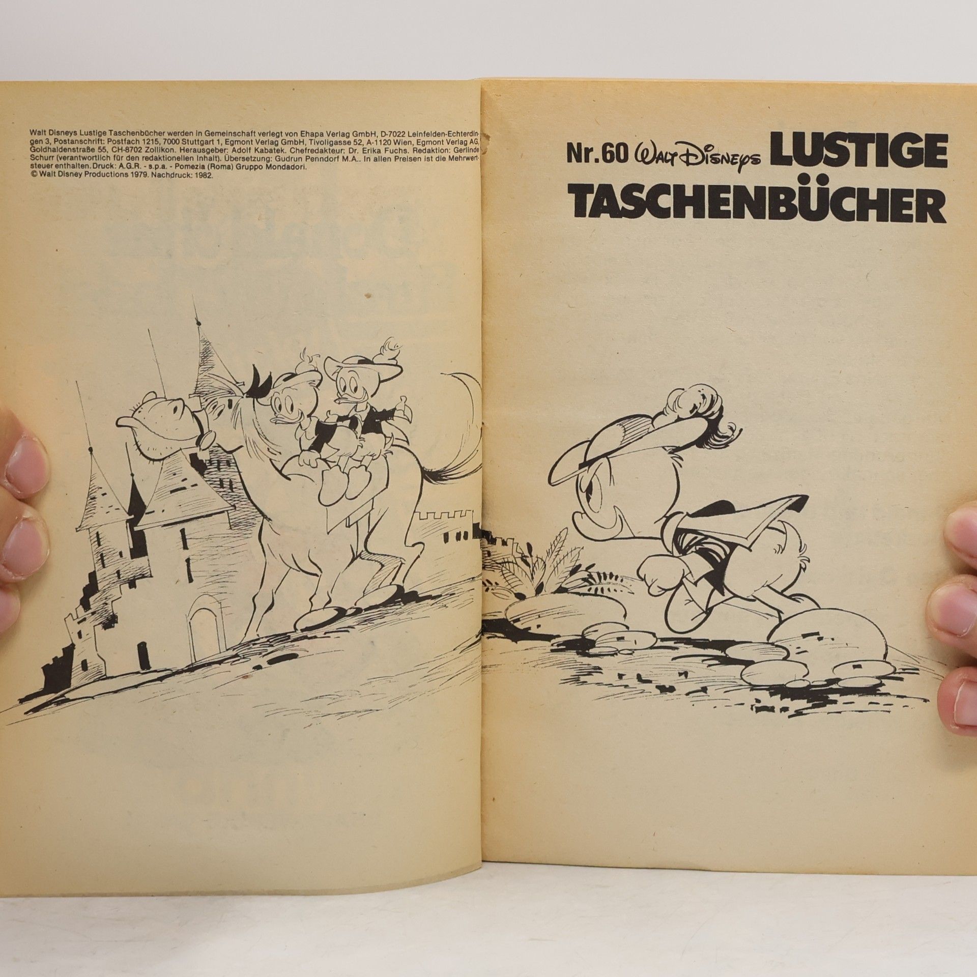 Walt Disney Lustiges Taschenbuch 60. Donald ohne Furcht und Tadel