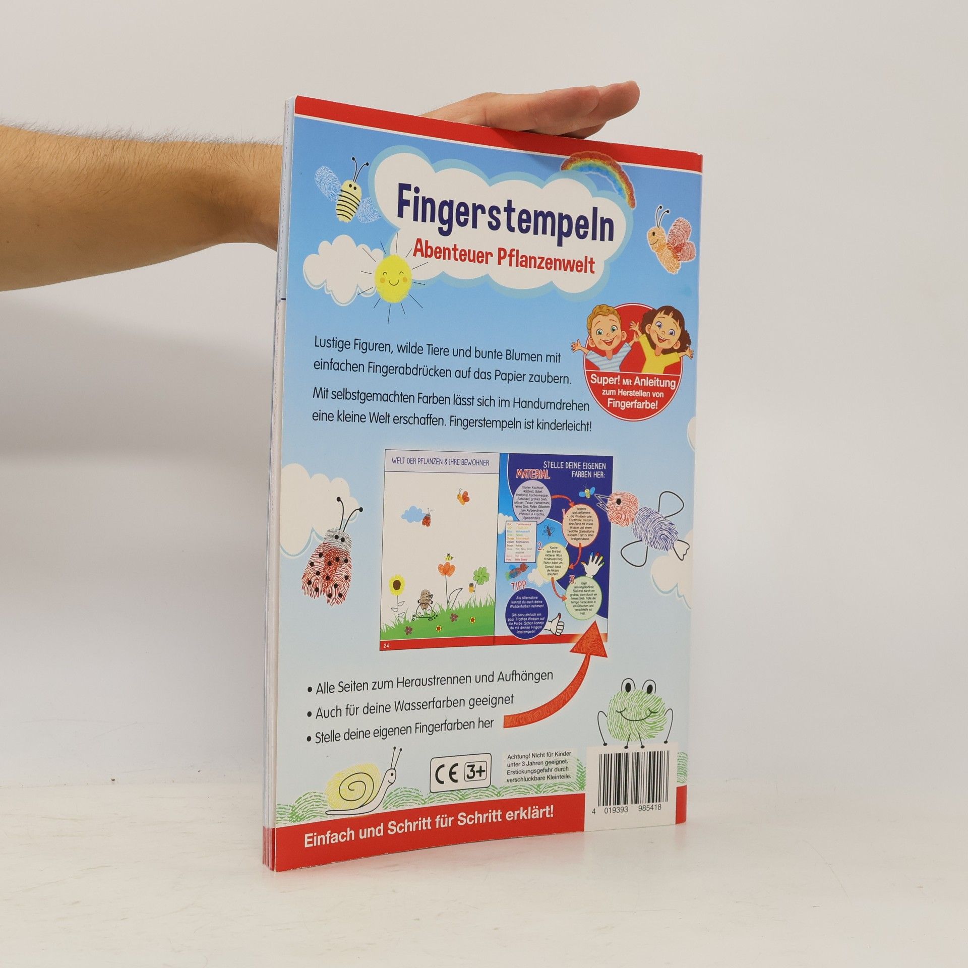 kolektiv Fingerstempeln. Abenteuer Pflanzenwelt