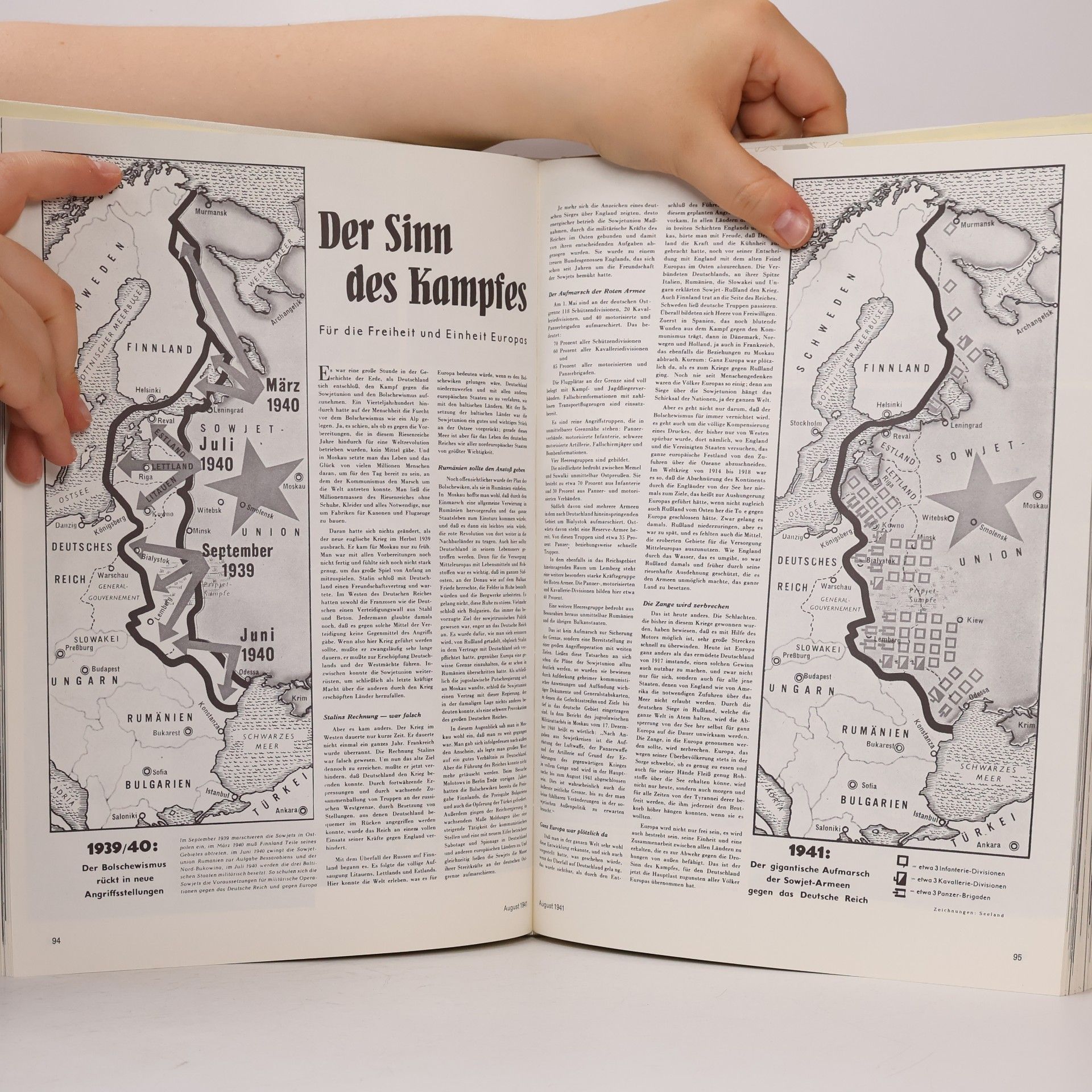 Hans Dollinger Faksimile-Querschnitt durch Signal: 1939-1945