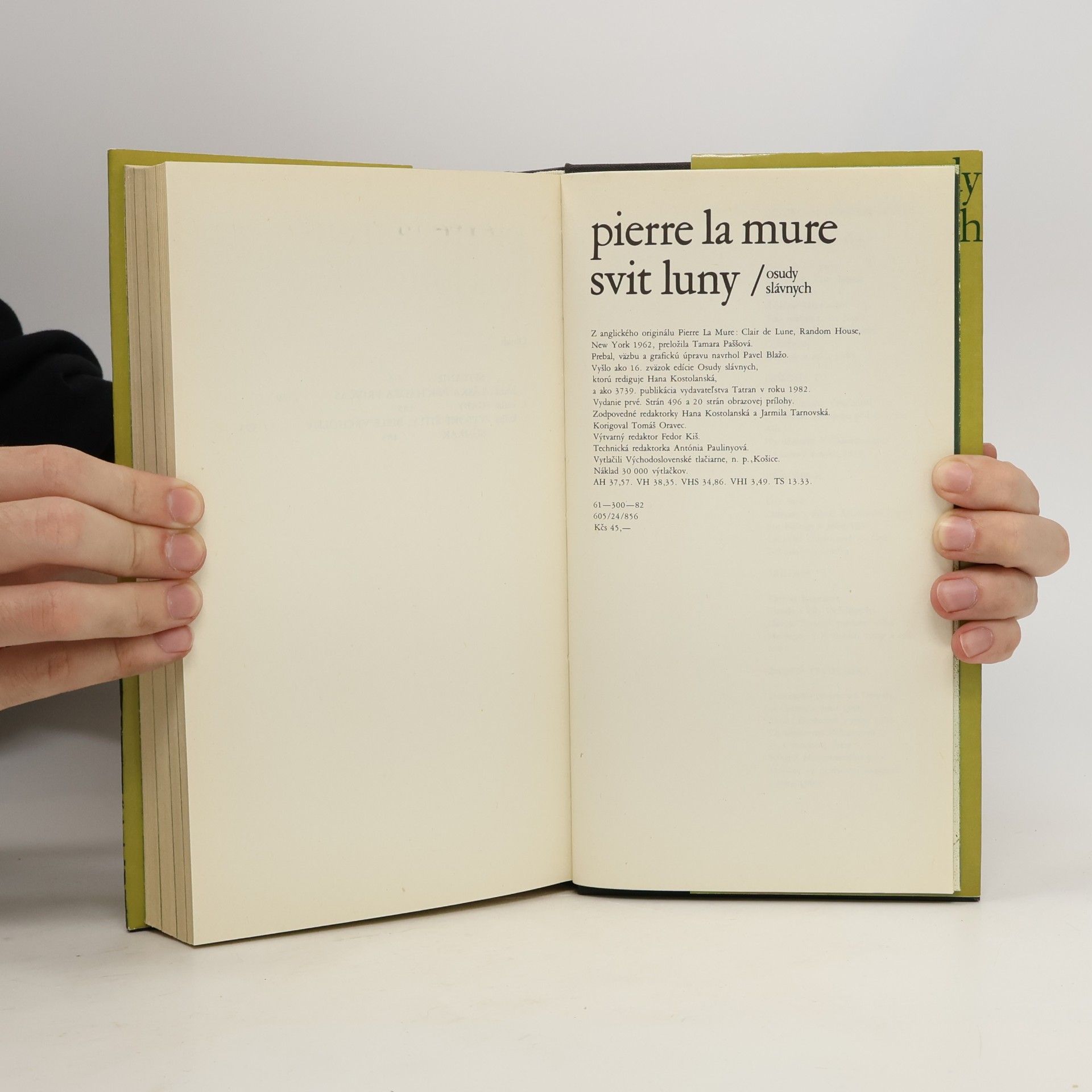 Pierre La Mure Svit luny