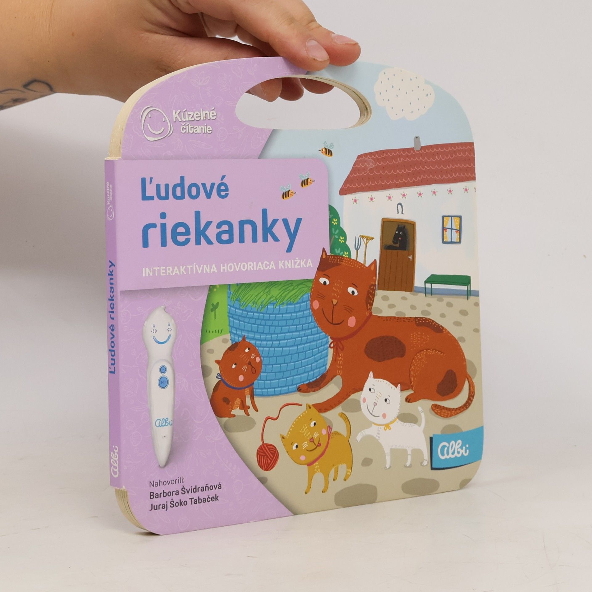 L'udové riekanky: interaktívna hovoriaca knižka