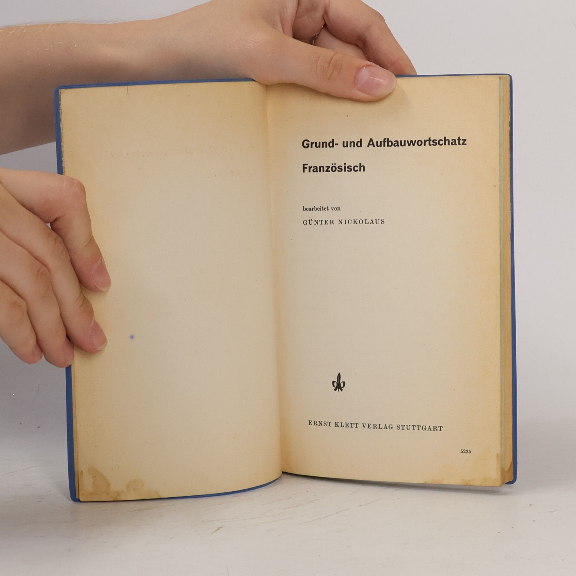 Günter Nikolaus Grund- und Aufbauwortschatz Französisch