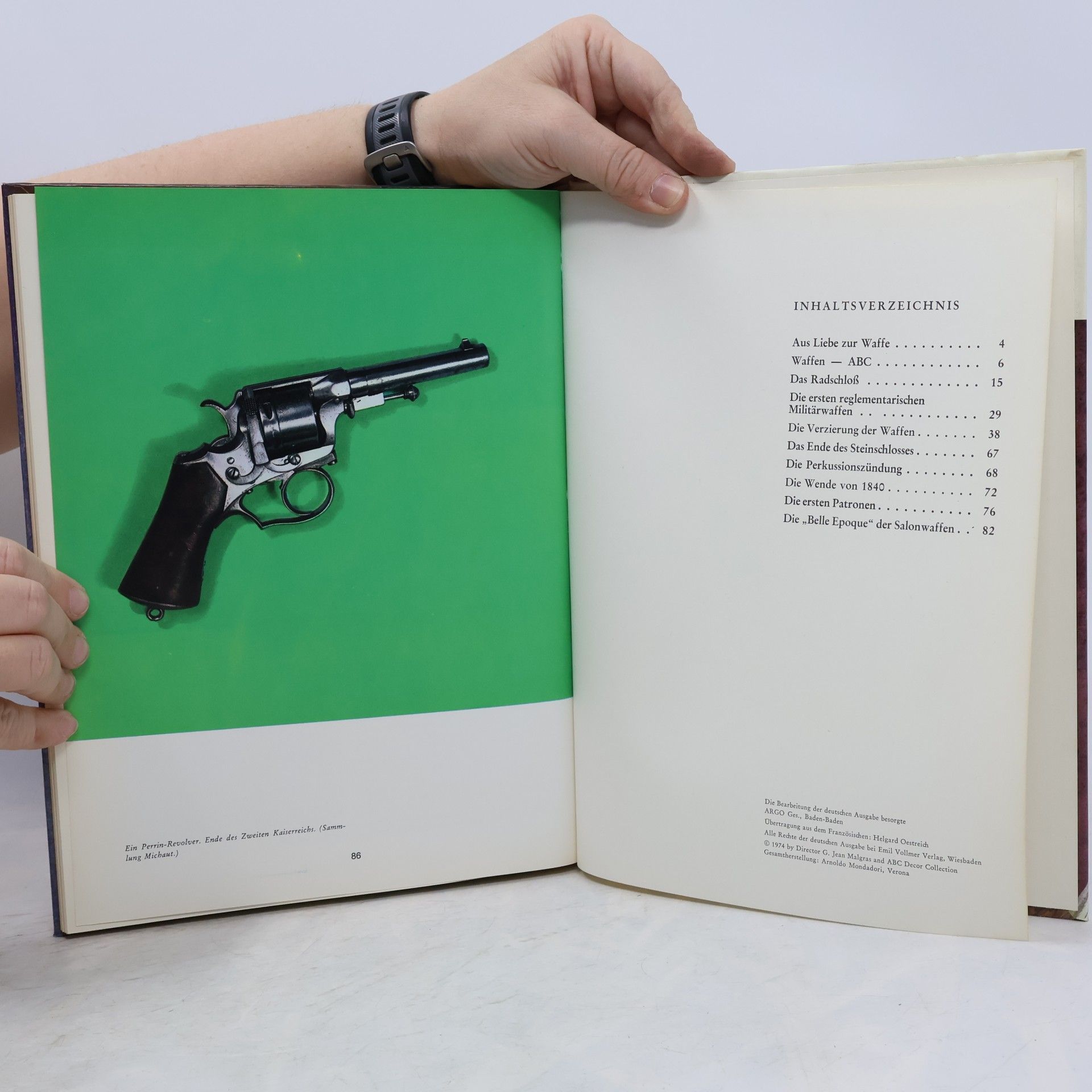 Howard Ricketts Feuerwaffen