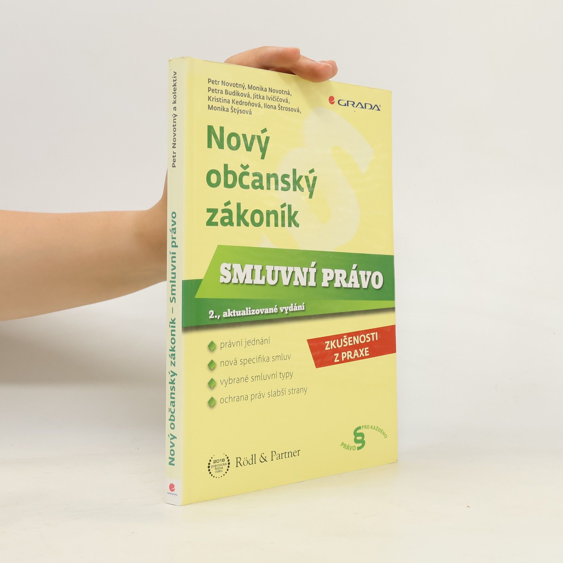 Monika Novotná Nový občanský zákoník - Smluvní právo