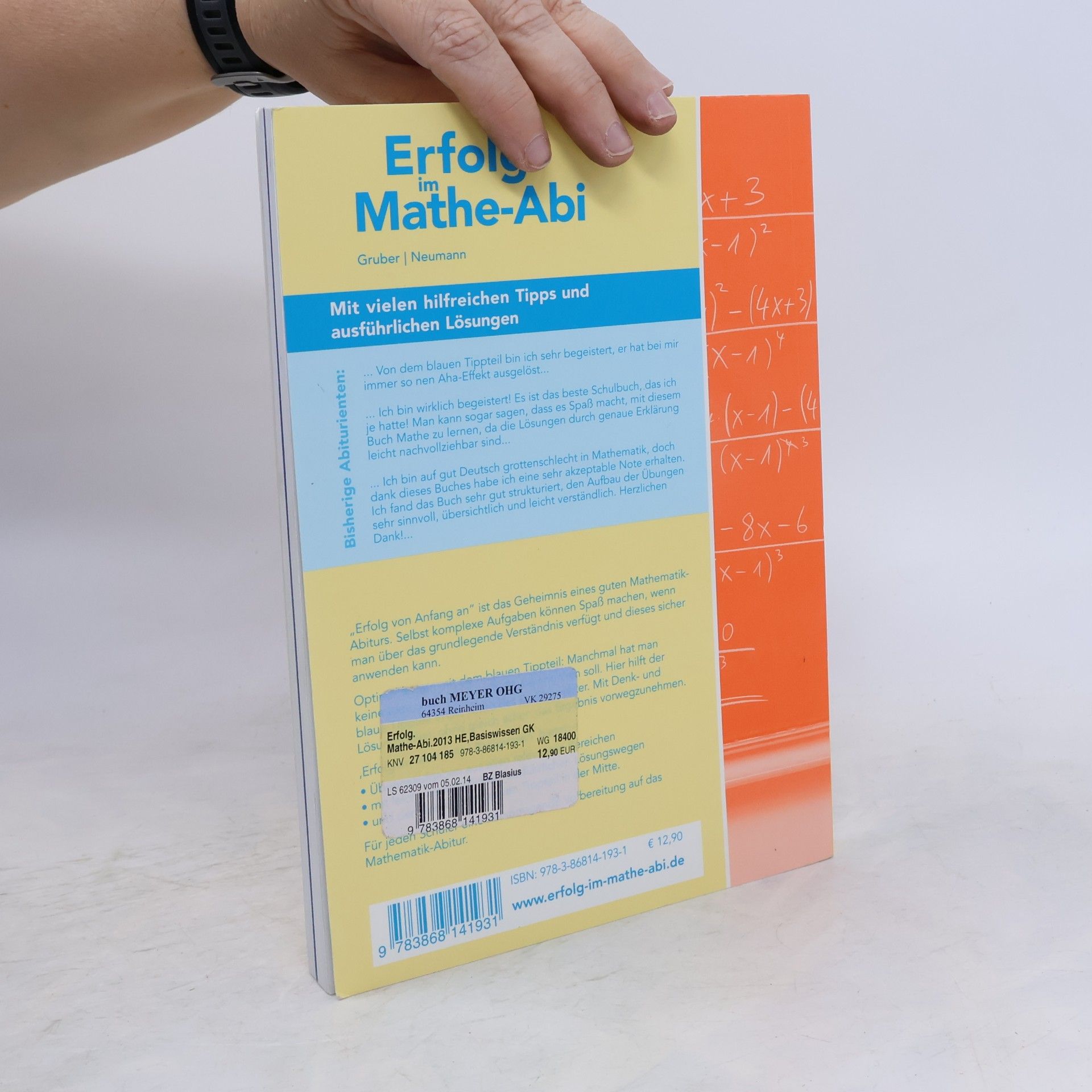 Helmut Gruber Erfolg im Mathe-Abi - Hessen
