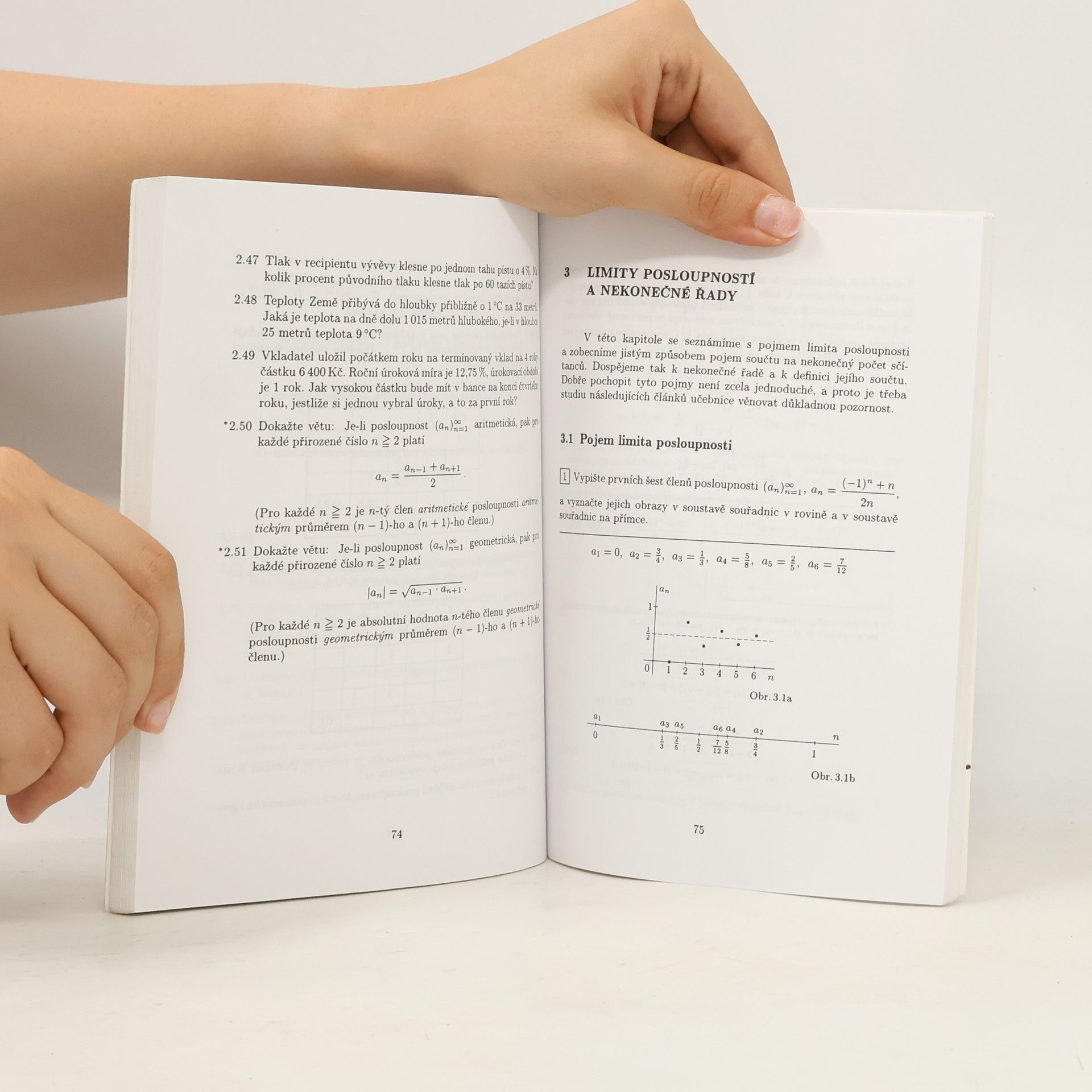 Oldřich Odvárko Matematika pro gymnázia. Posloupnosti a řady