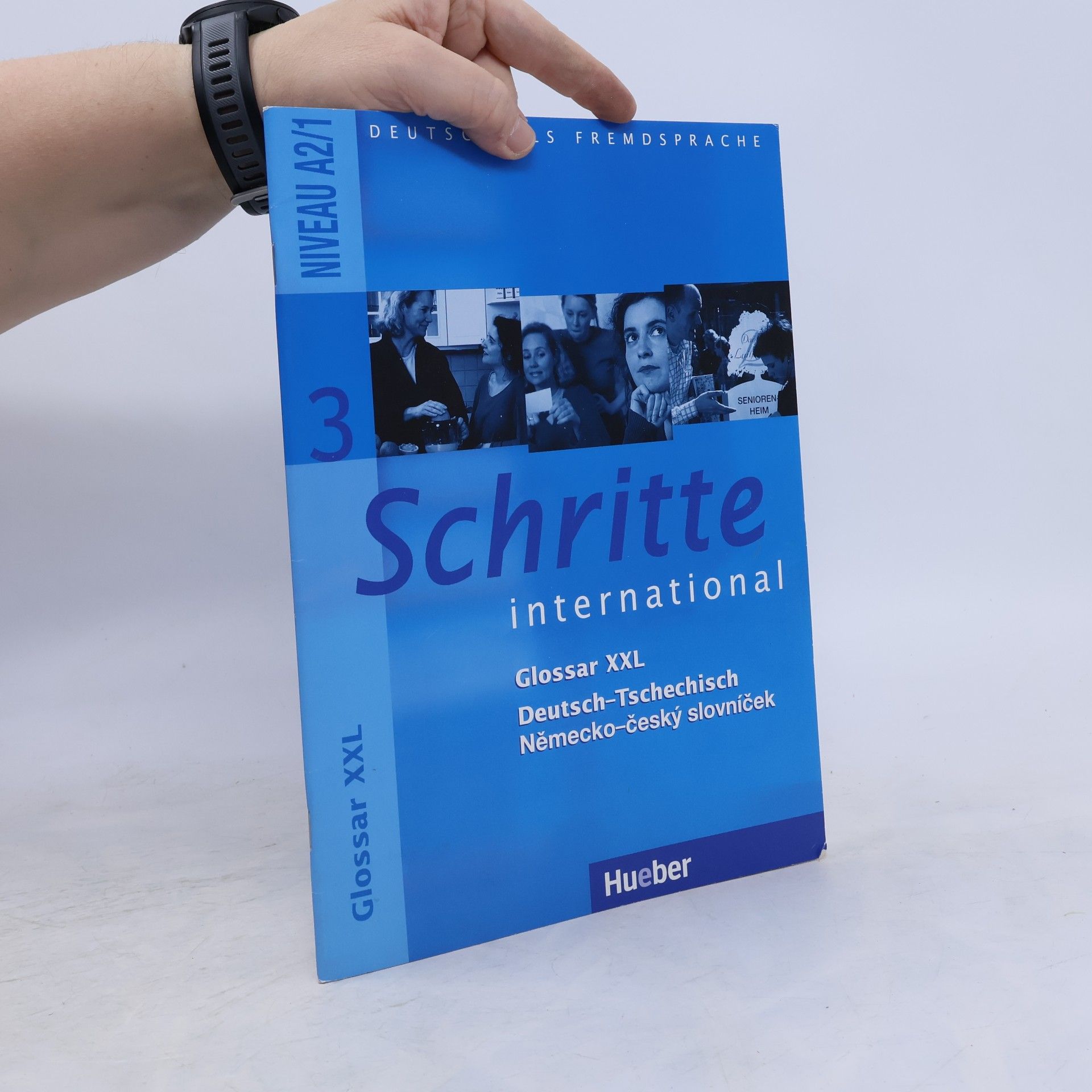 Autorenkollektiv Schritte international 3 : Glossar XXL : Deutsch-Tschechisch, Německo-český slovníček : Niveau A2