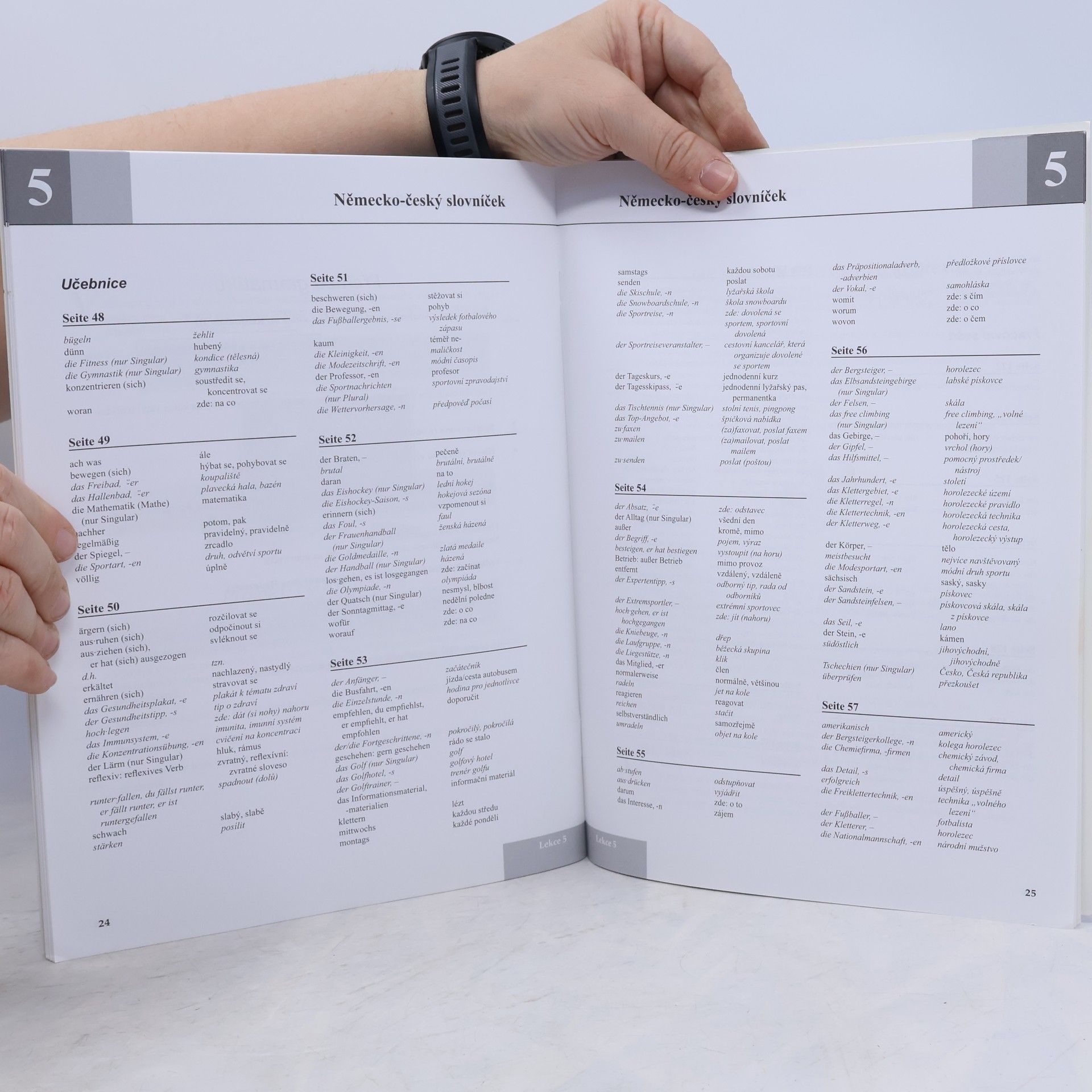 Autorenkollektiv Schritte international 3 : Glossar XXL : Deutsch-Tschechisch, Německo-český slovníček : Niveau A2