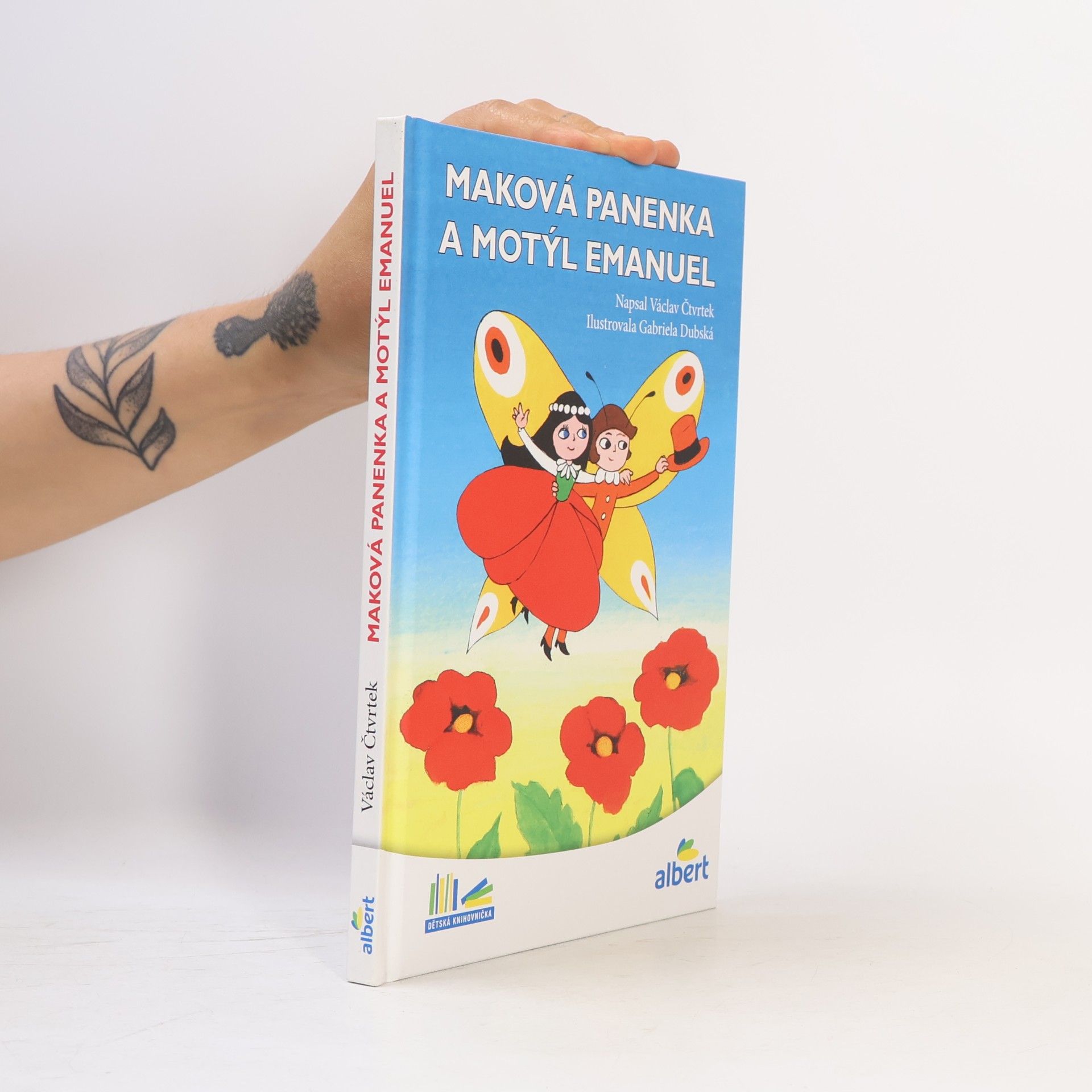 Václav Čtvrtek Maková panenka a motýl Emanuel
