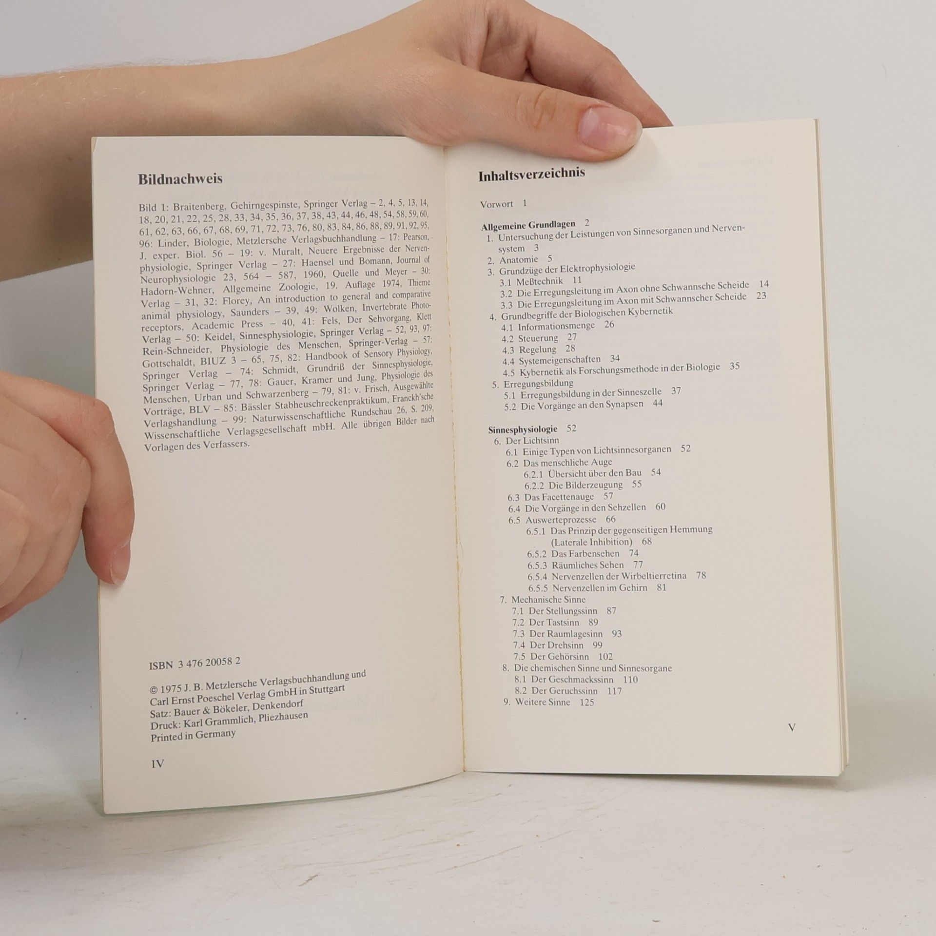 Ulrich Bäßler Studienreihe Biologie - 2: Sinnesorgane und Nervensystem