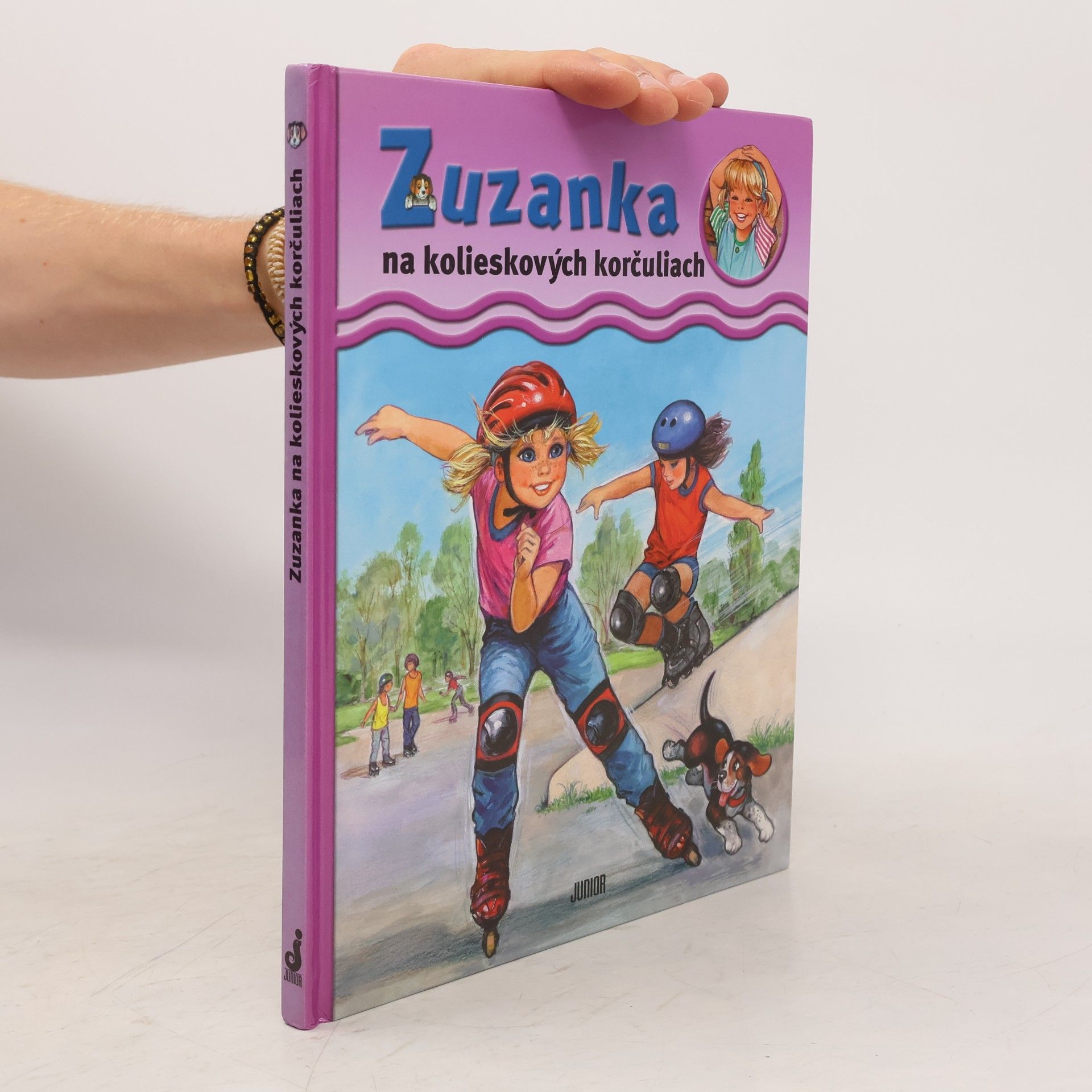 Jan Macháč Zuzanka na kolieskových korčuliach