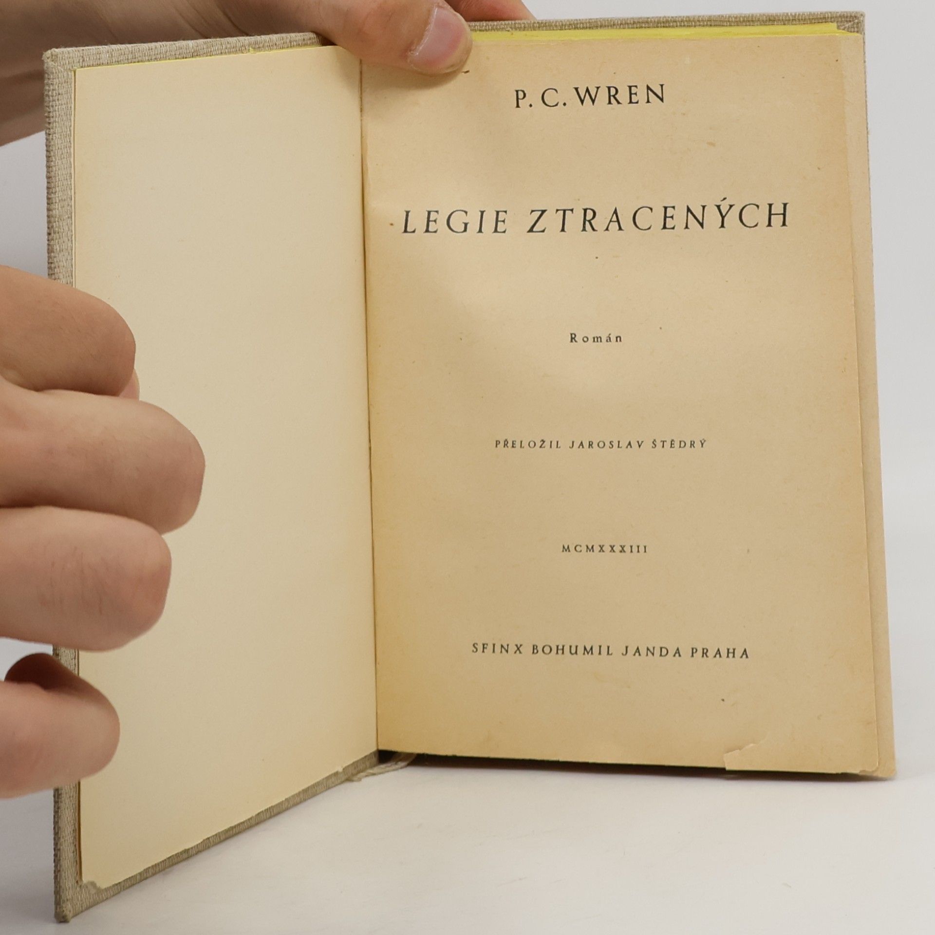 Percival Christopher Wren Legie ztracených