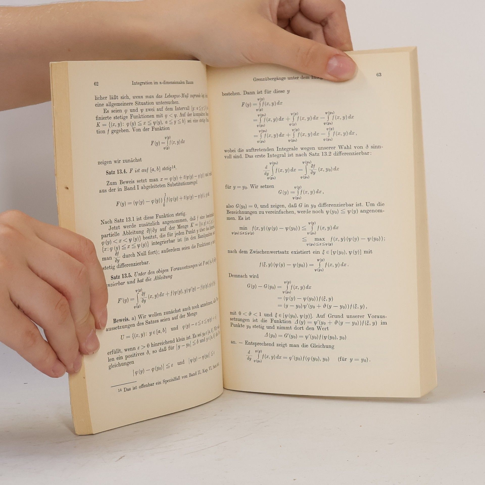 Hans Grauert Differential- und Integralrechnung III.