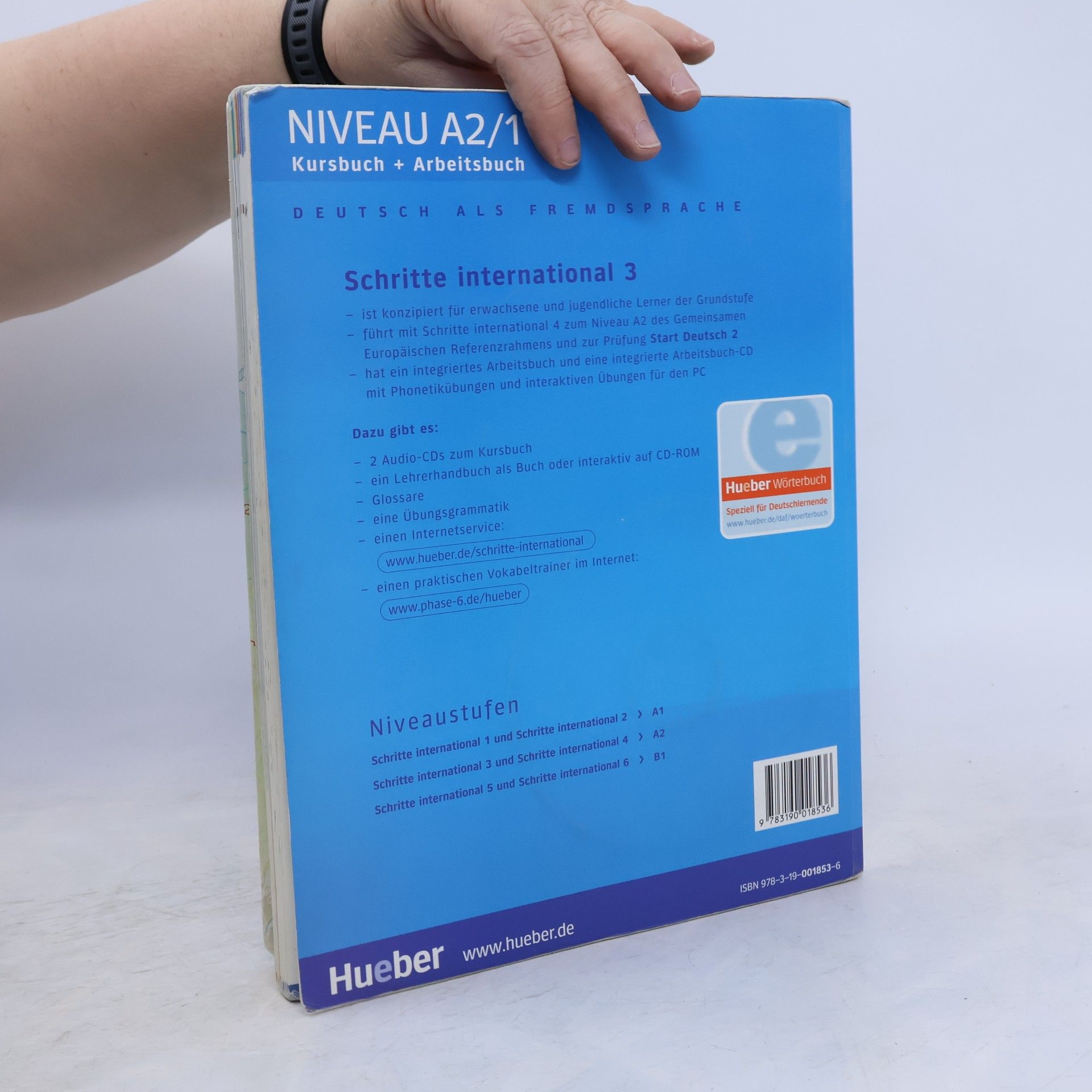 Silke Hilpert Schritte 3 international : deutsch als fremdsprache : kursbuch + arbeitsbuch. Niveau A2