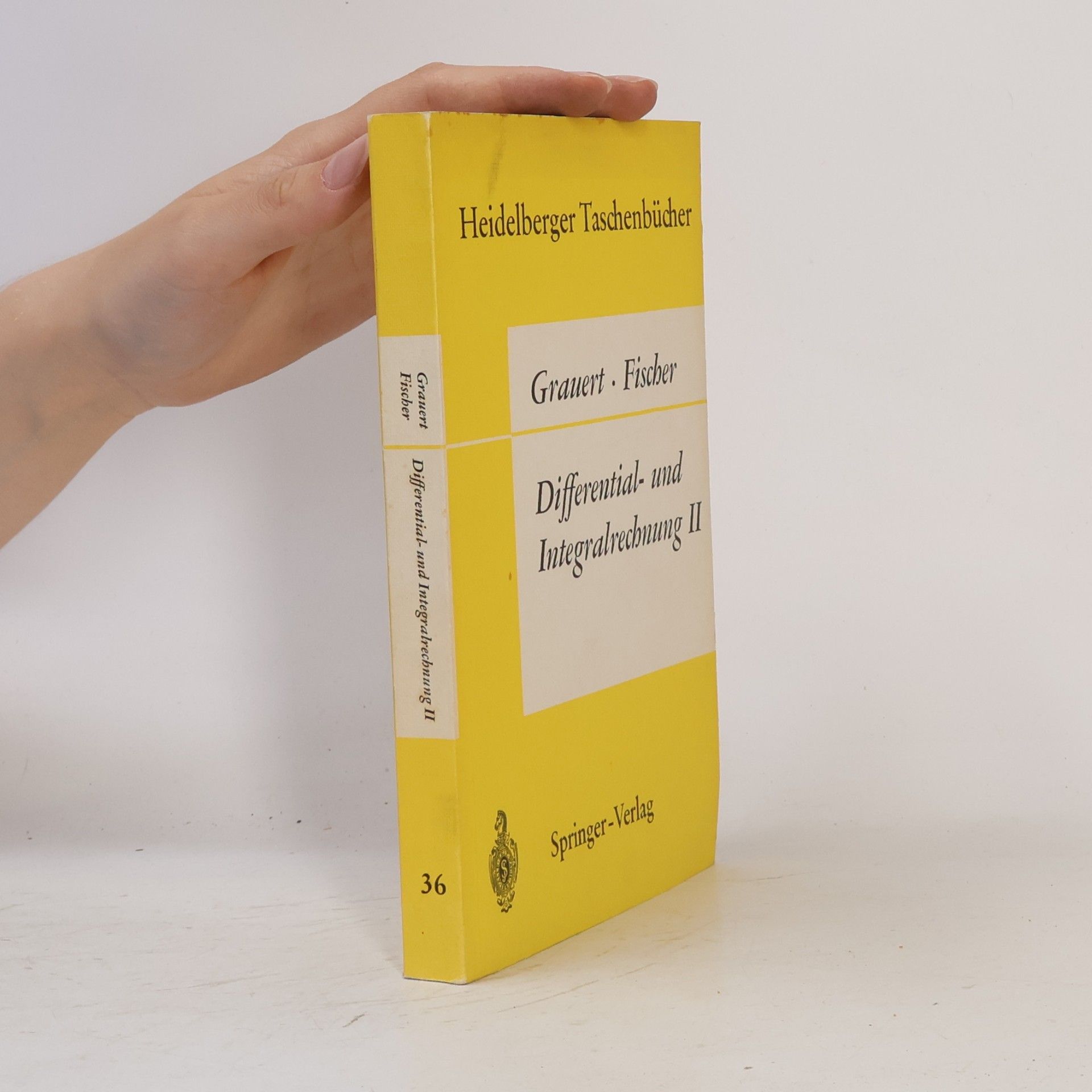Differential- und Integralrechnung II.