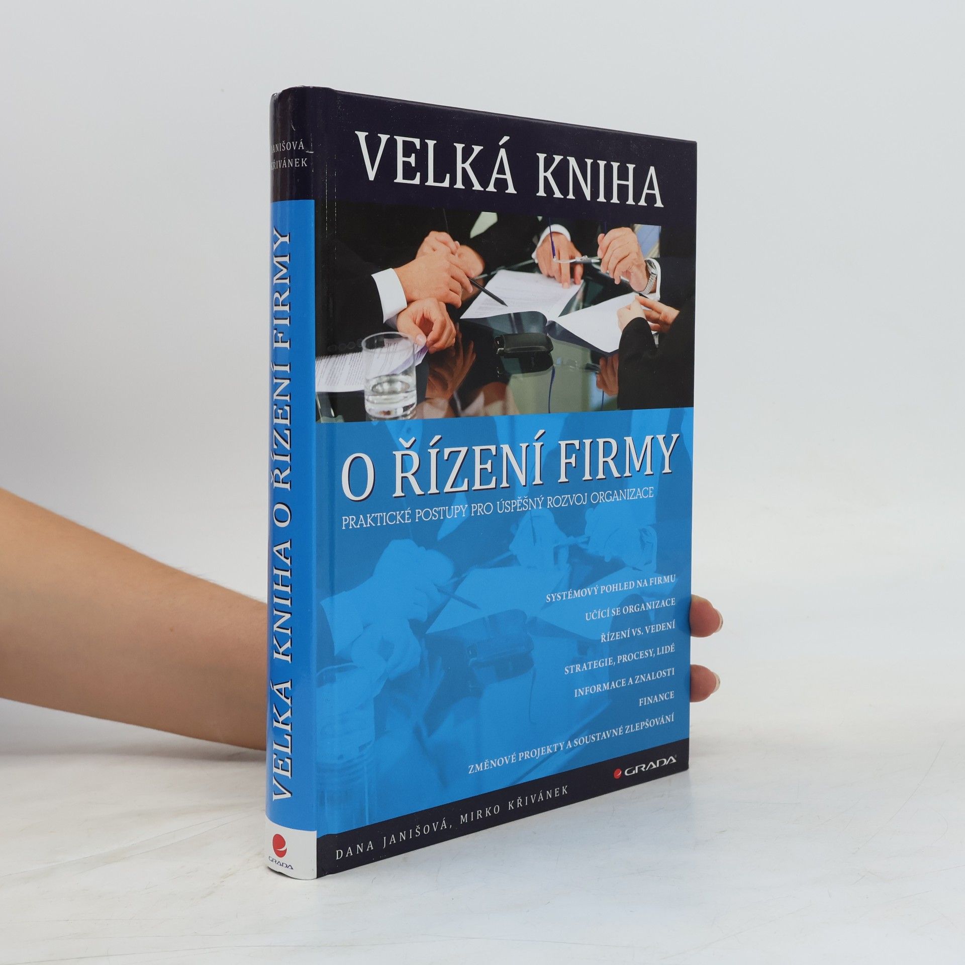 Dana Janišová Velká kniha o řízení firmy