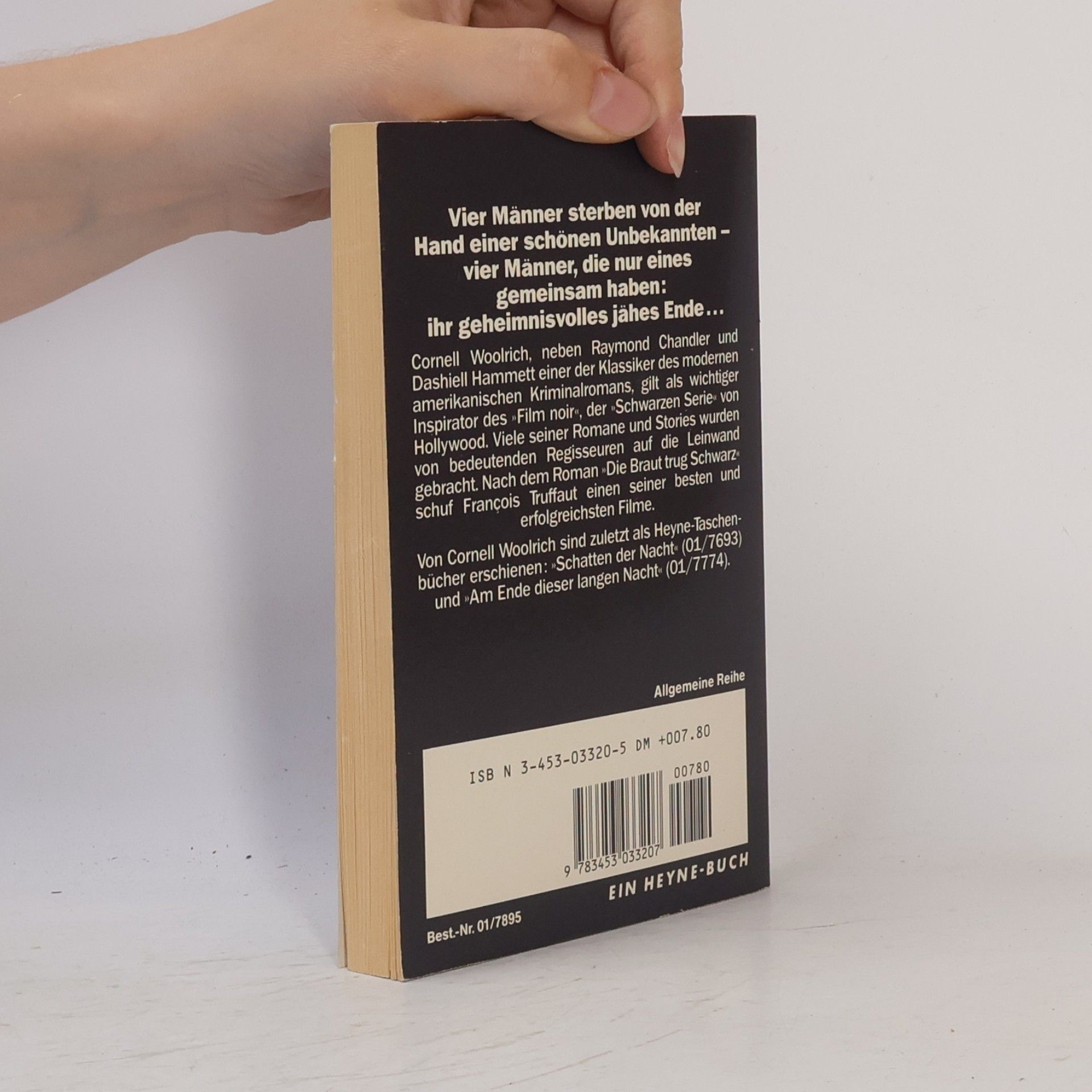 Cornell Woolrich Die Braut trug Schwarz