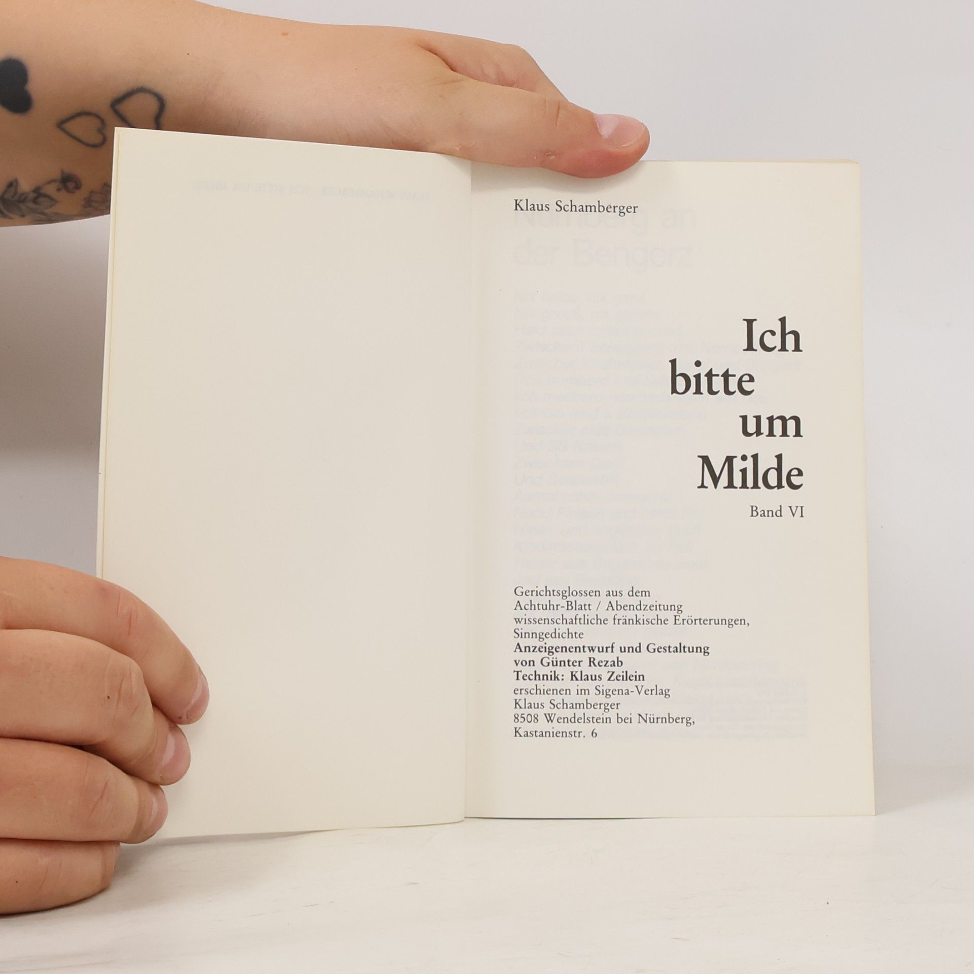 Klaus Schamberger Ich bitte um Milde 6