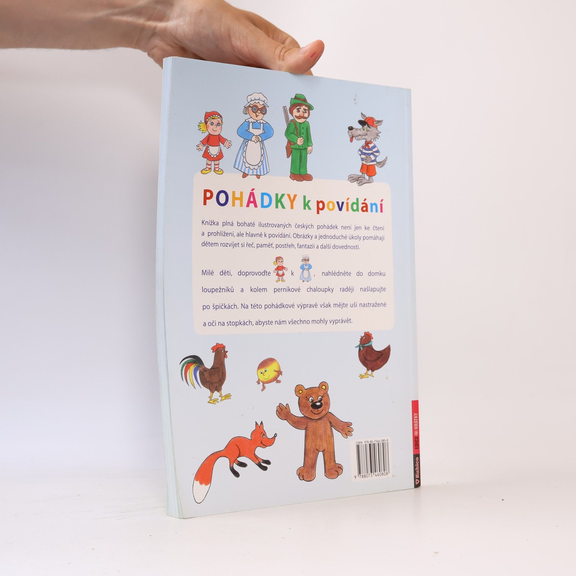 Šárka Jechová Pohádky k povídání : s jednoduchými úkoly pro rozvoj řeči a dalších dovedností