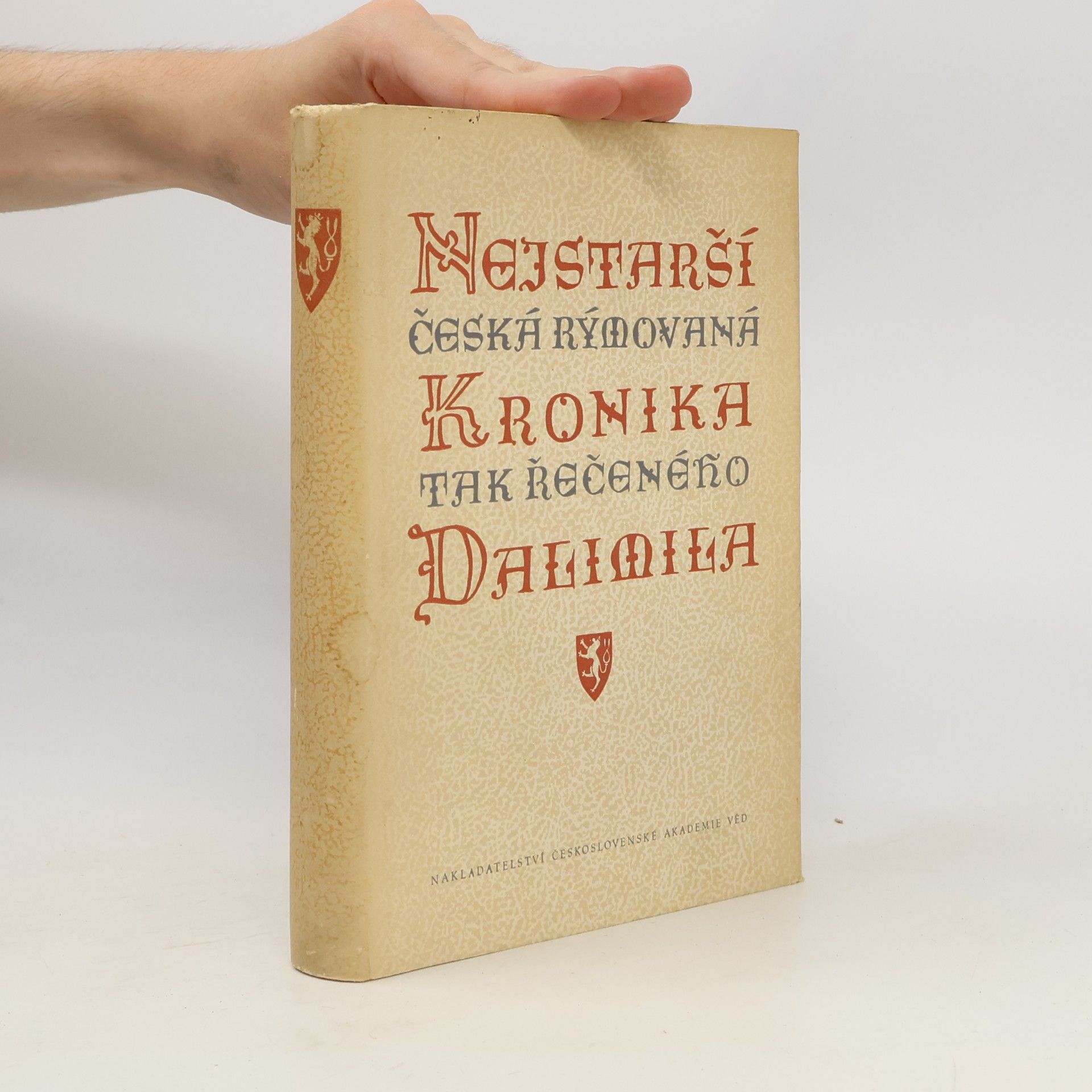 asi Dalimil Nejstarší česká rýmovaná kronika tak řečeného Dalimila