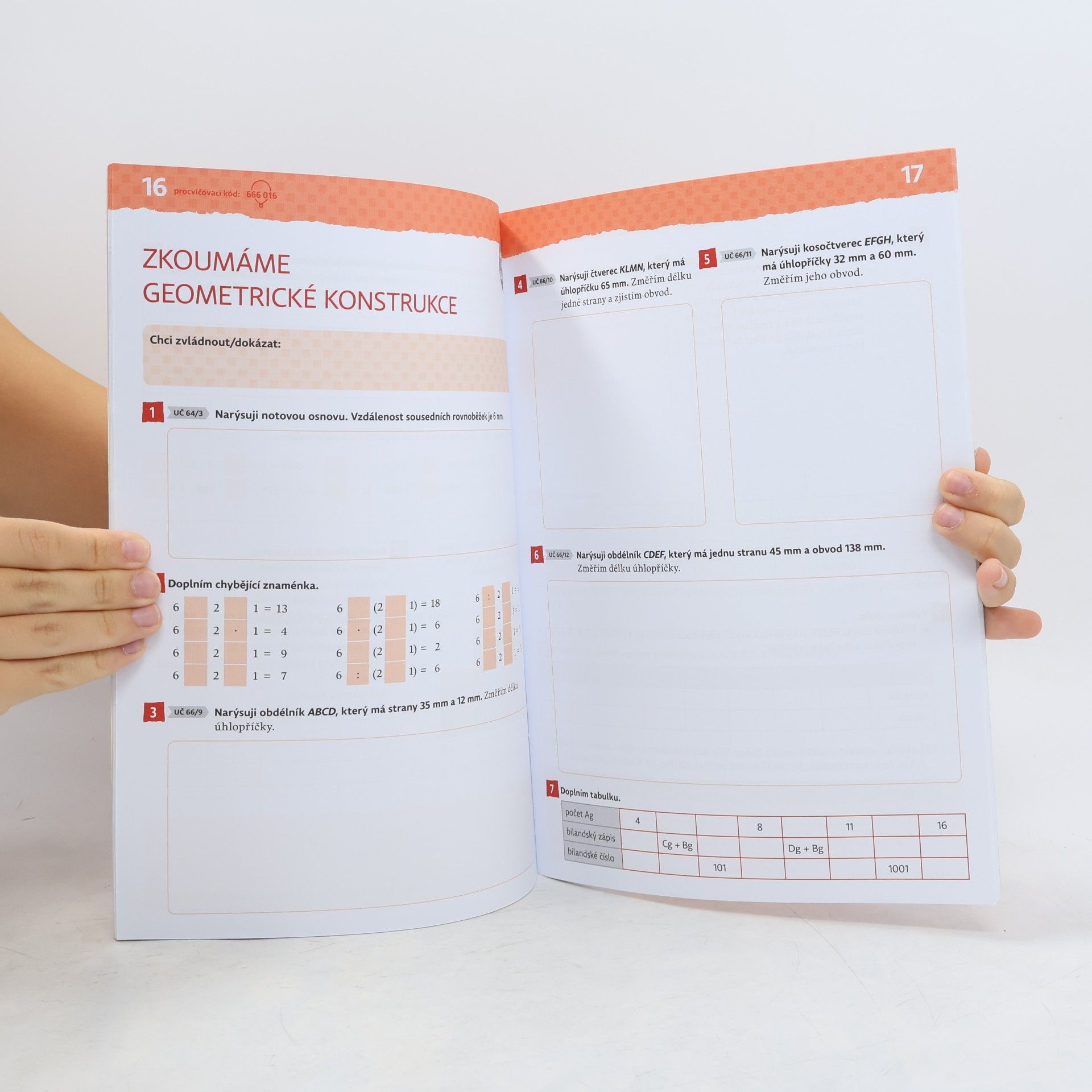 Kolektiv autorů Matematika : hybridní pracovní sešit pro 4. ročník základní školy. 2. díl