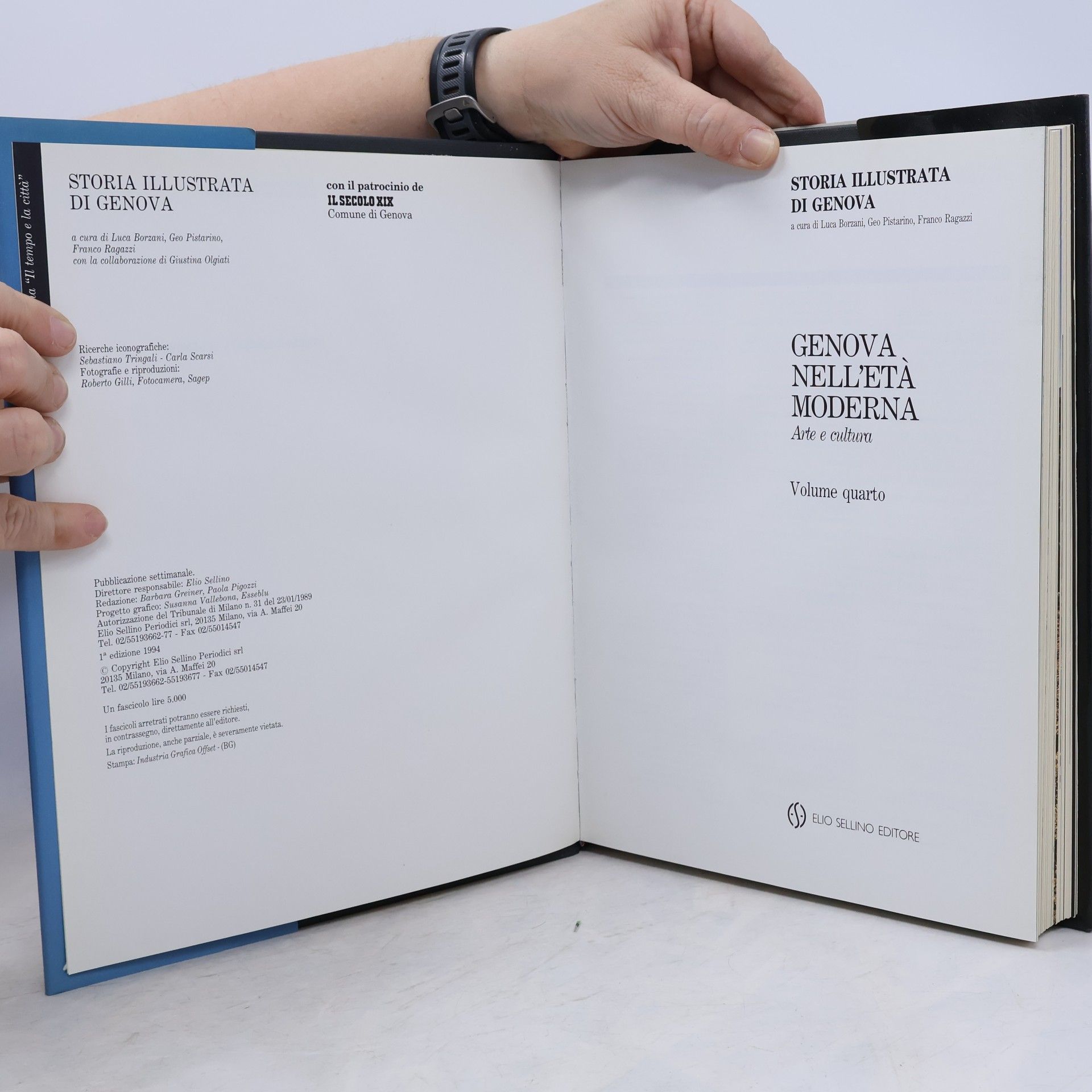 Kolektiv autorů Storia illustrata di Genova: Genova nell'età moderna, arte e cultura
