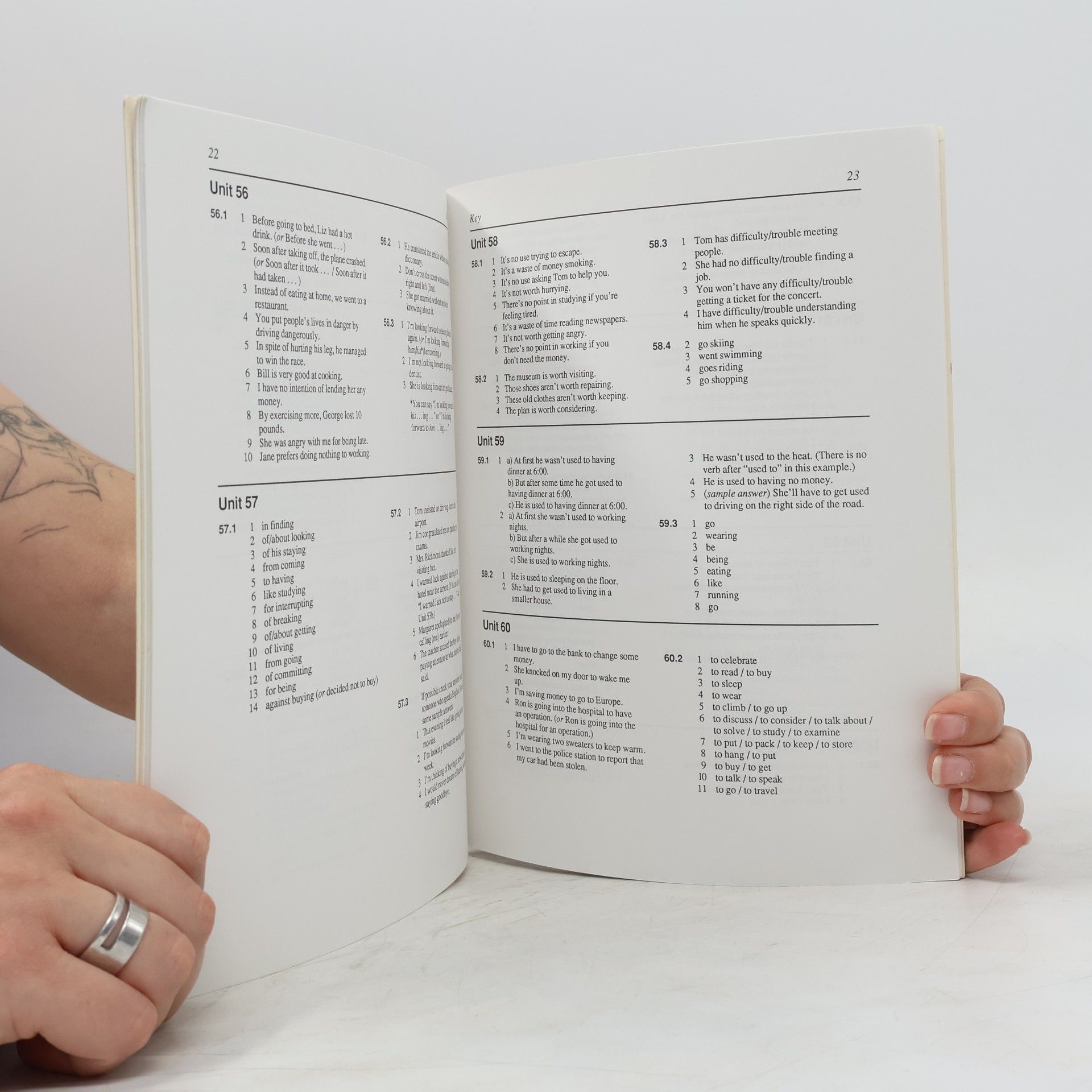 Raymond Murphy Grammar in Use: Answer Key