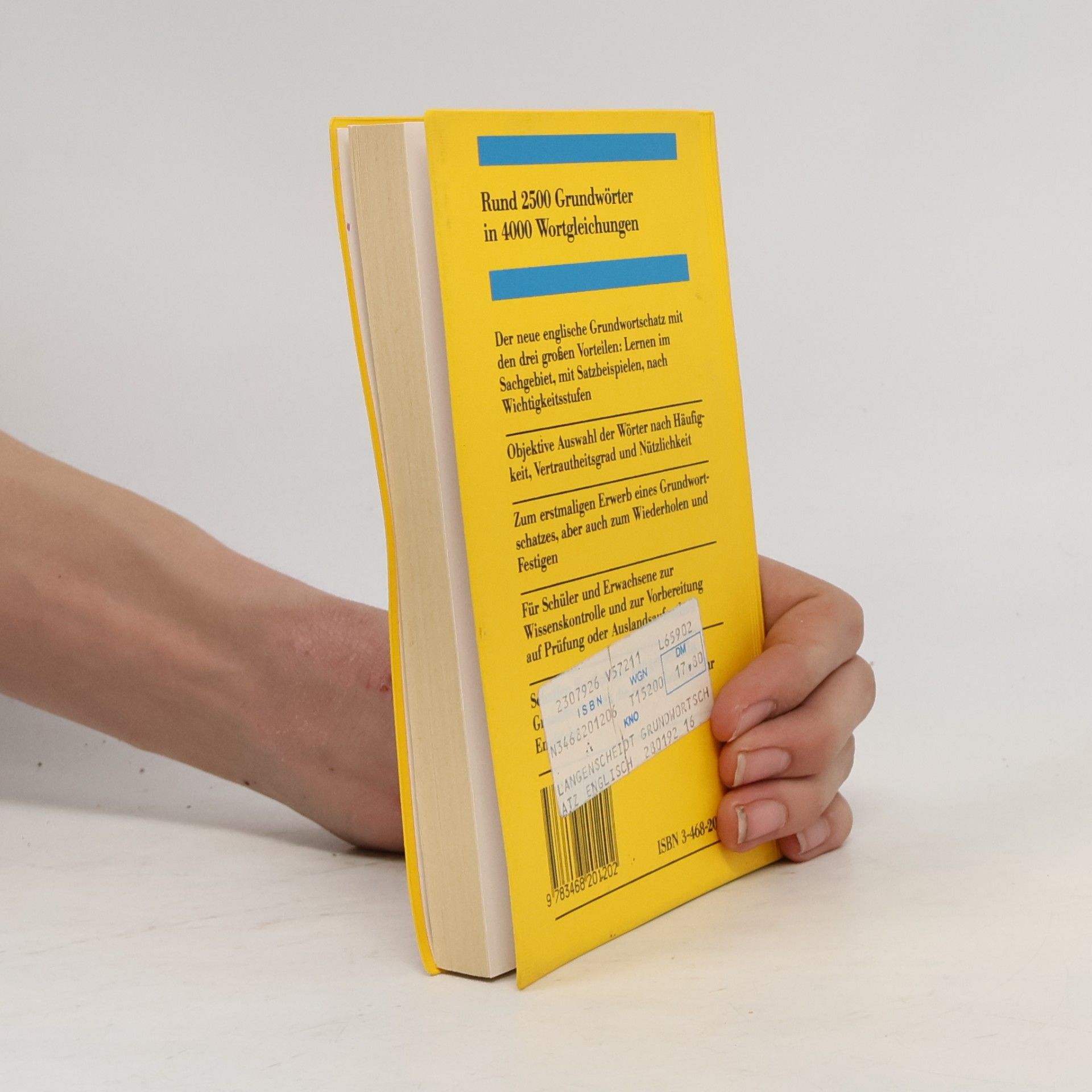 LangenscheidtRedaktion Langenscheidts Grundwortschatz, Englisch : ein nach Sachgebieten geordnetes Lernwörterbuch mit Satzbeispielen