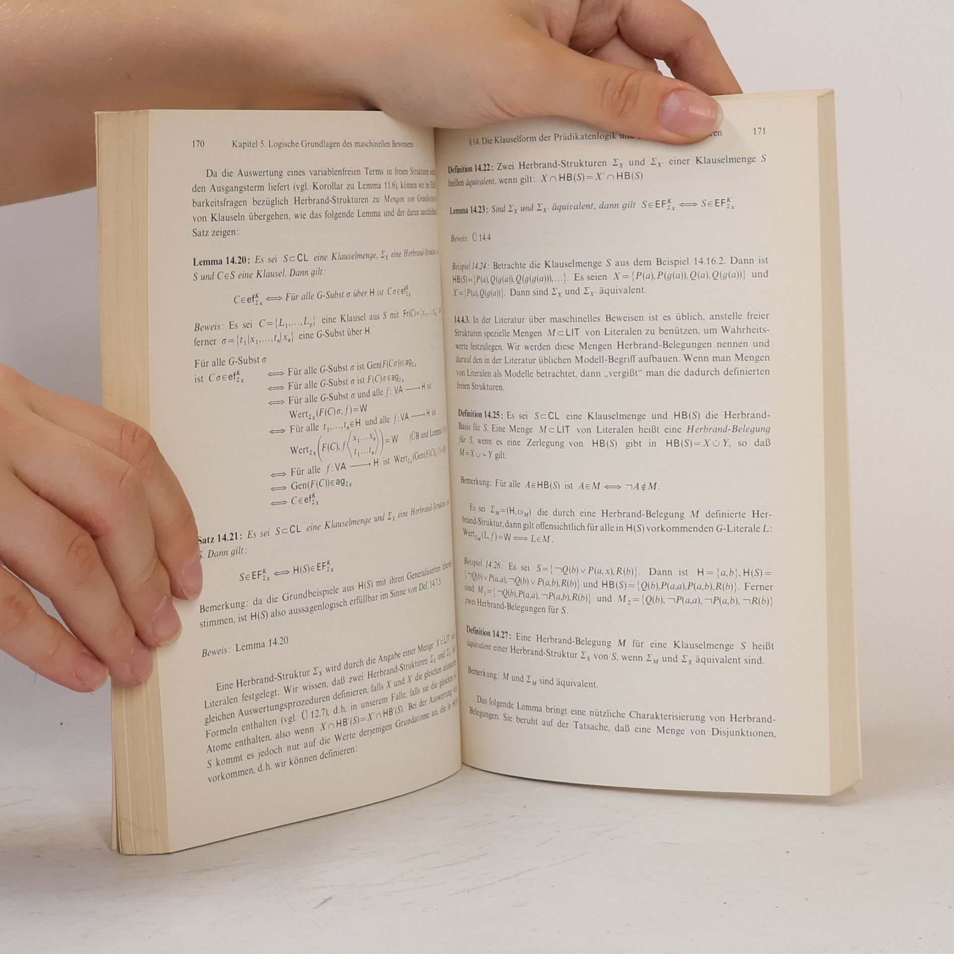 Roland Eberhard Bergmann Heidelberger Taschenbücher - 187: Mathematische Logik mit Informatik-Anwendungen