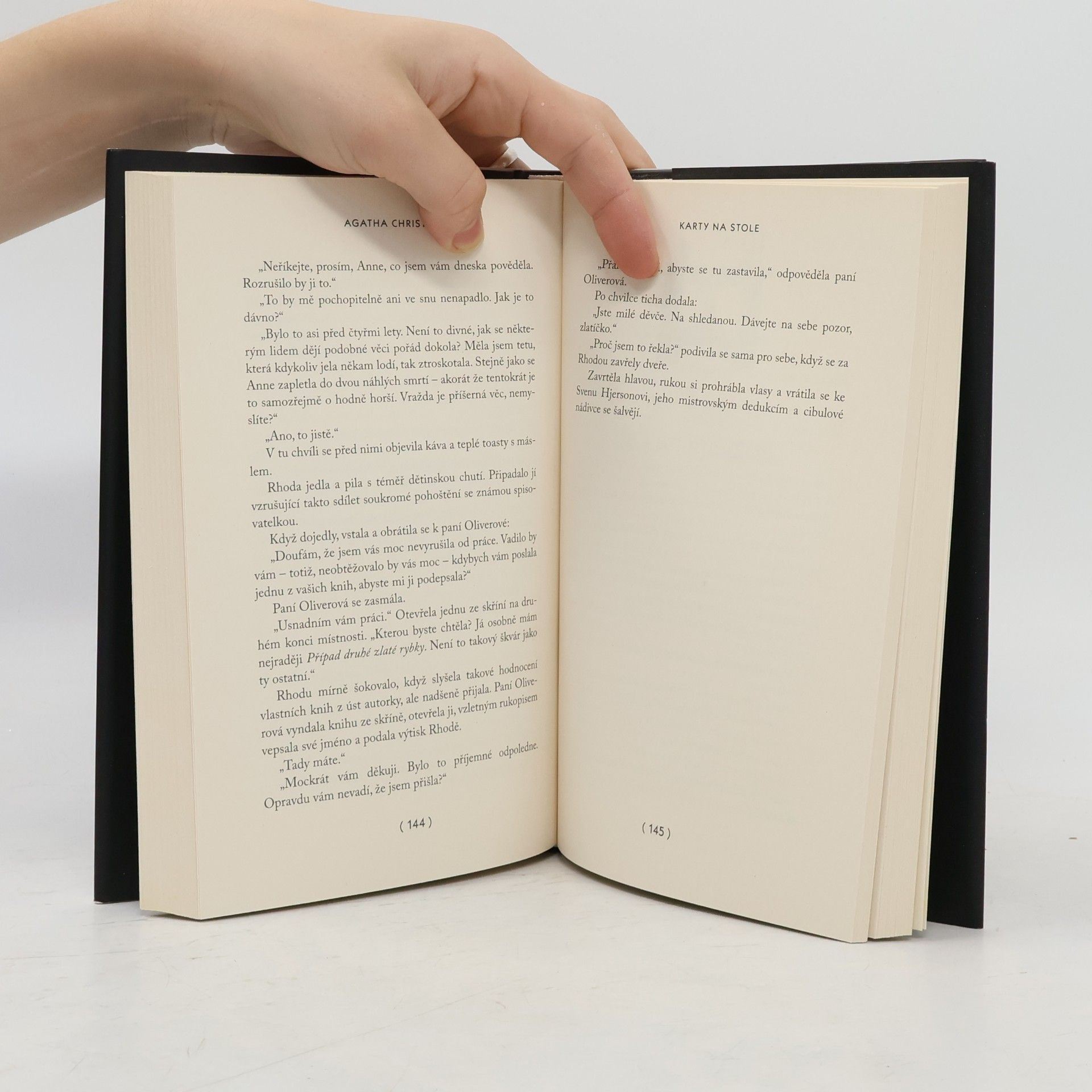 Agatha Christie Karty na stole