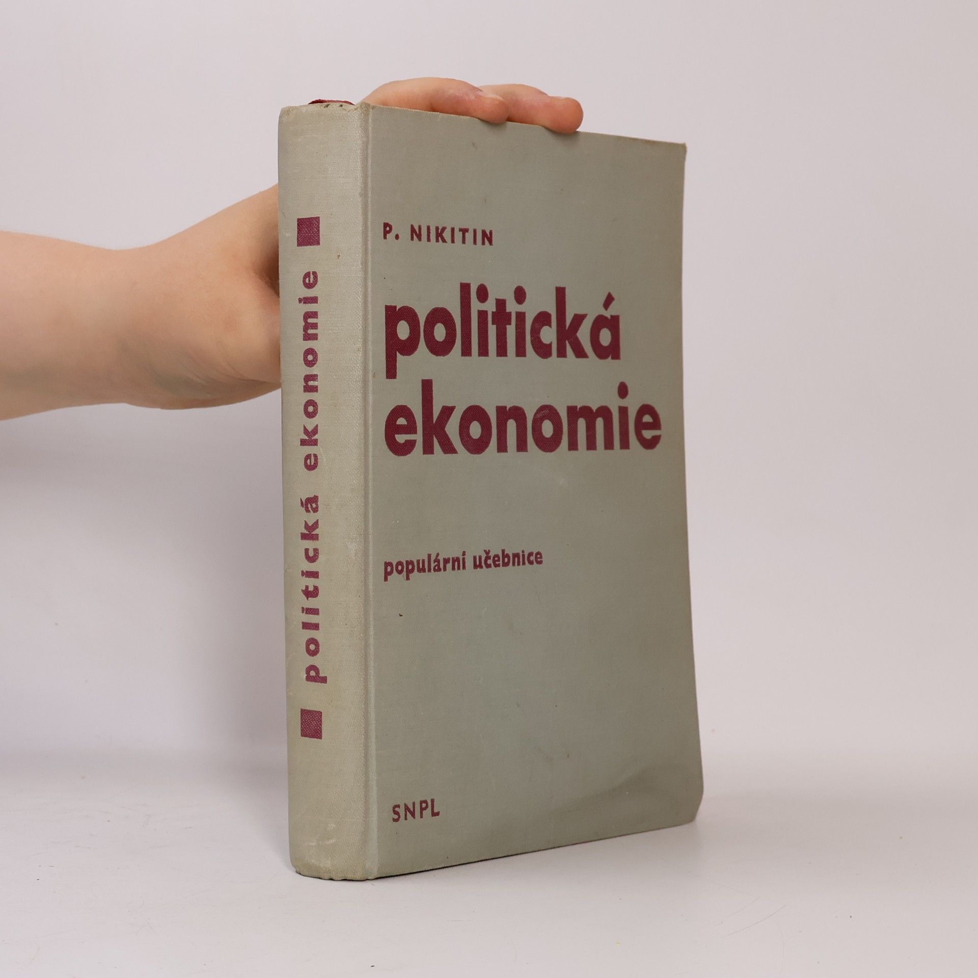 Pavel Nikitin Politická ekonomie