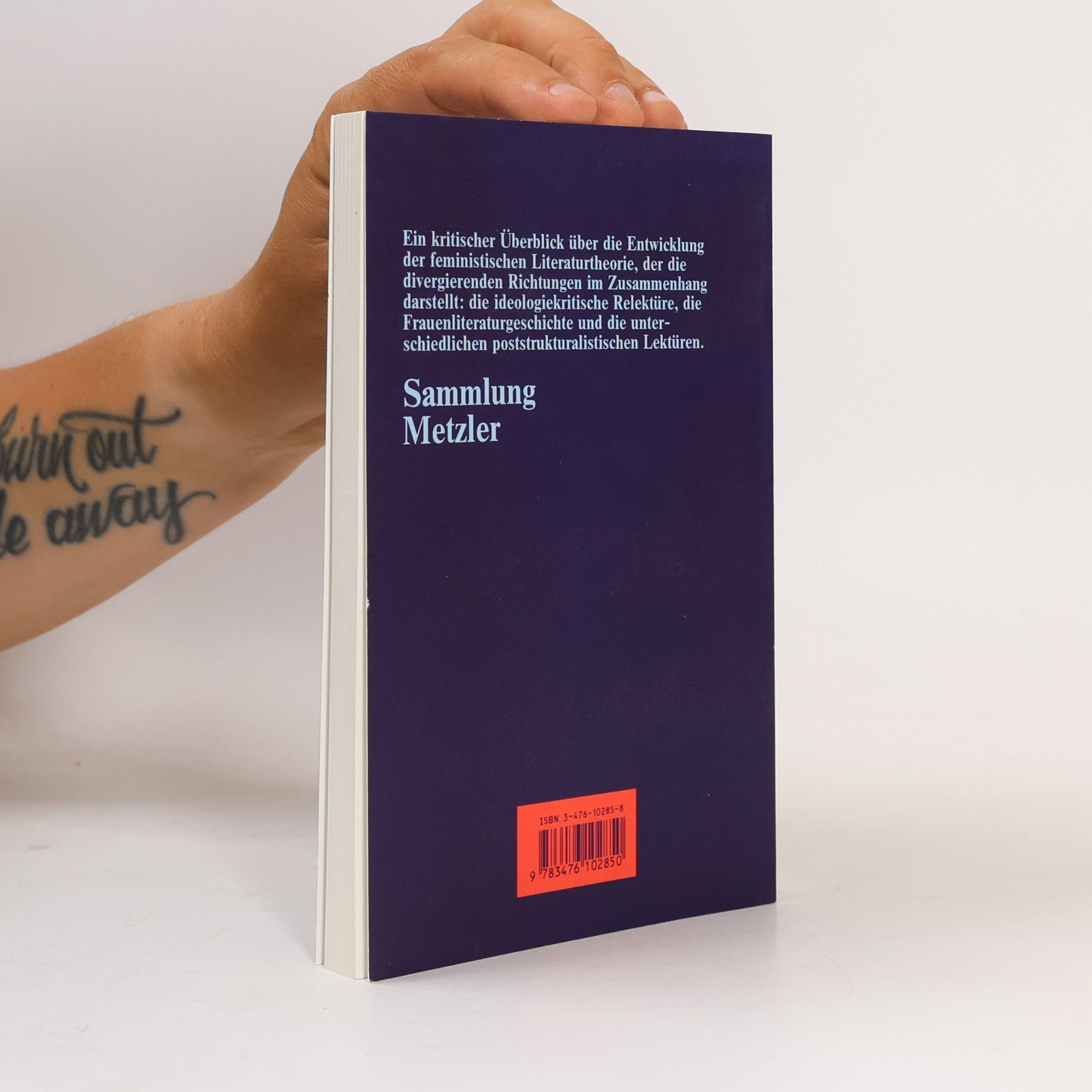 Lena Lindhoff Sammlung Metzler - 285: Einführung in die feministische Literaturtheorie