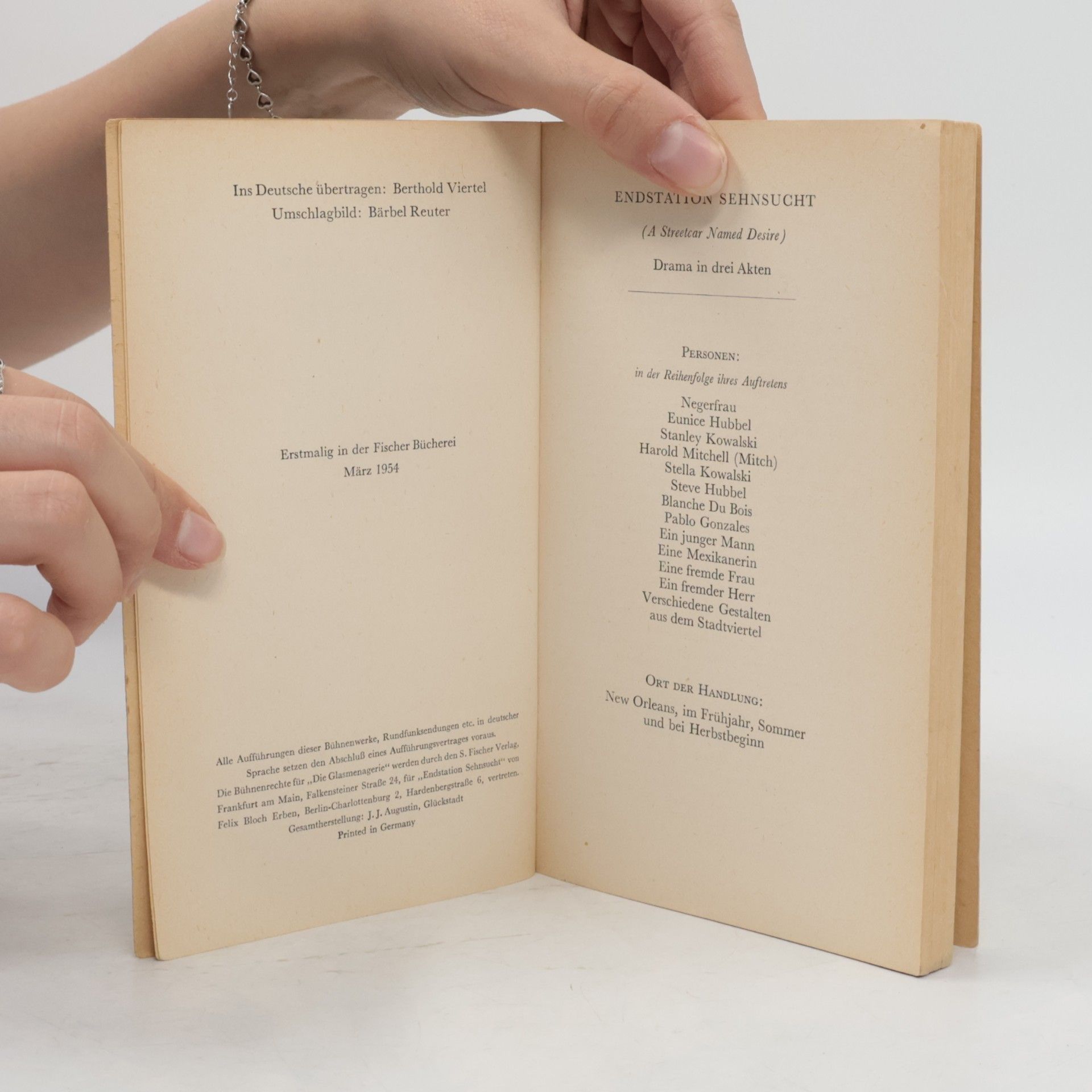 Tennessee Williams Endstation Sehnsucht