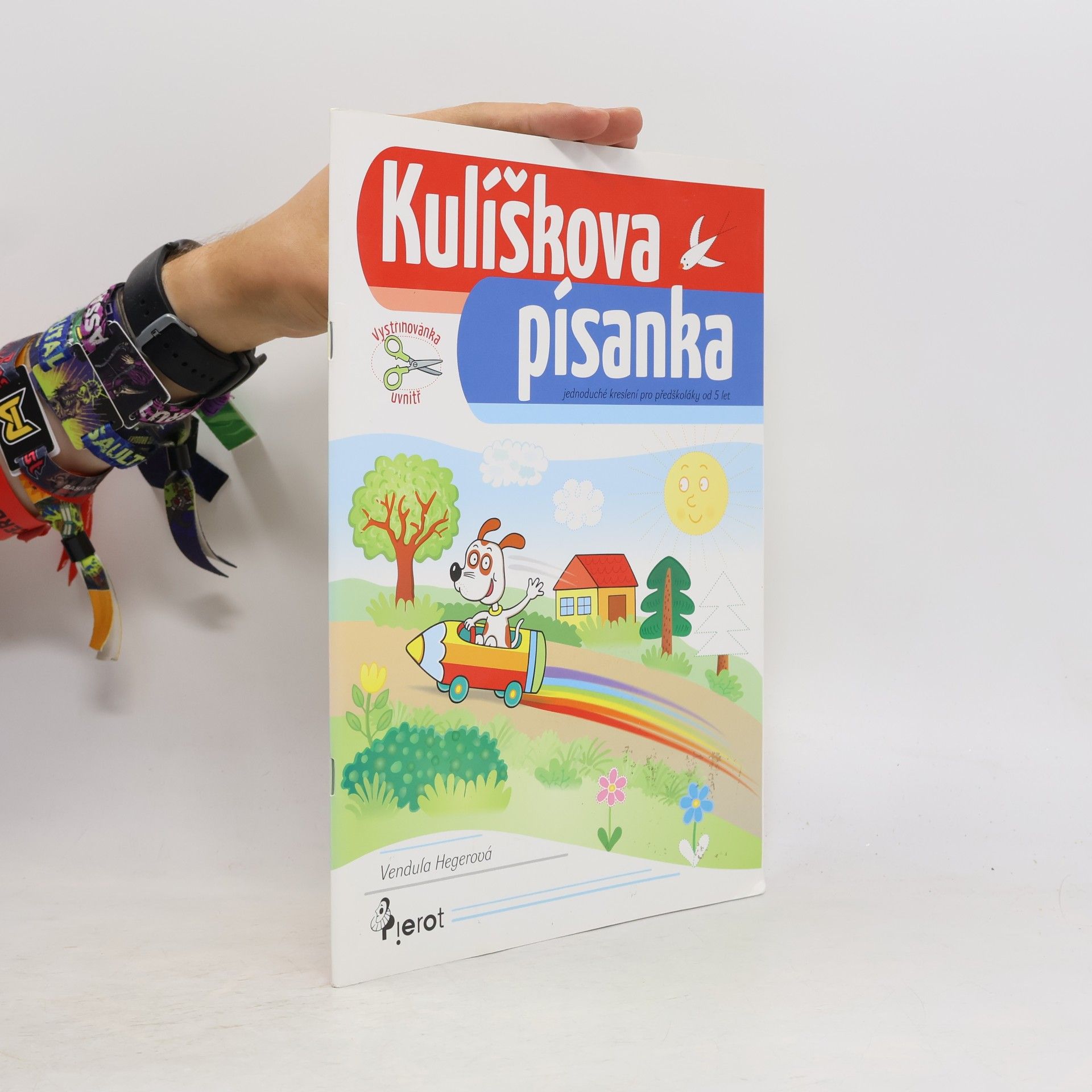 Vendula Hegerová Kulíšková písanka: jednoduché kreslení pro předškoláky od 5 let