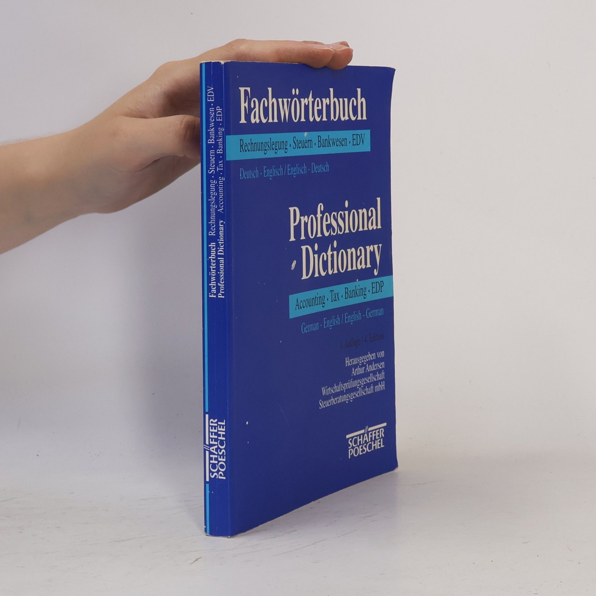 Kolektív autorov Fachwörterbuch Rechnungslegung, Steuern, Bankwesen, EDV