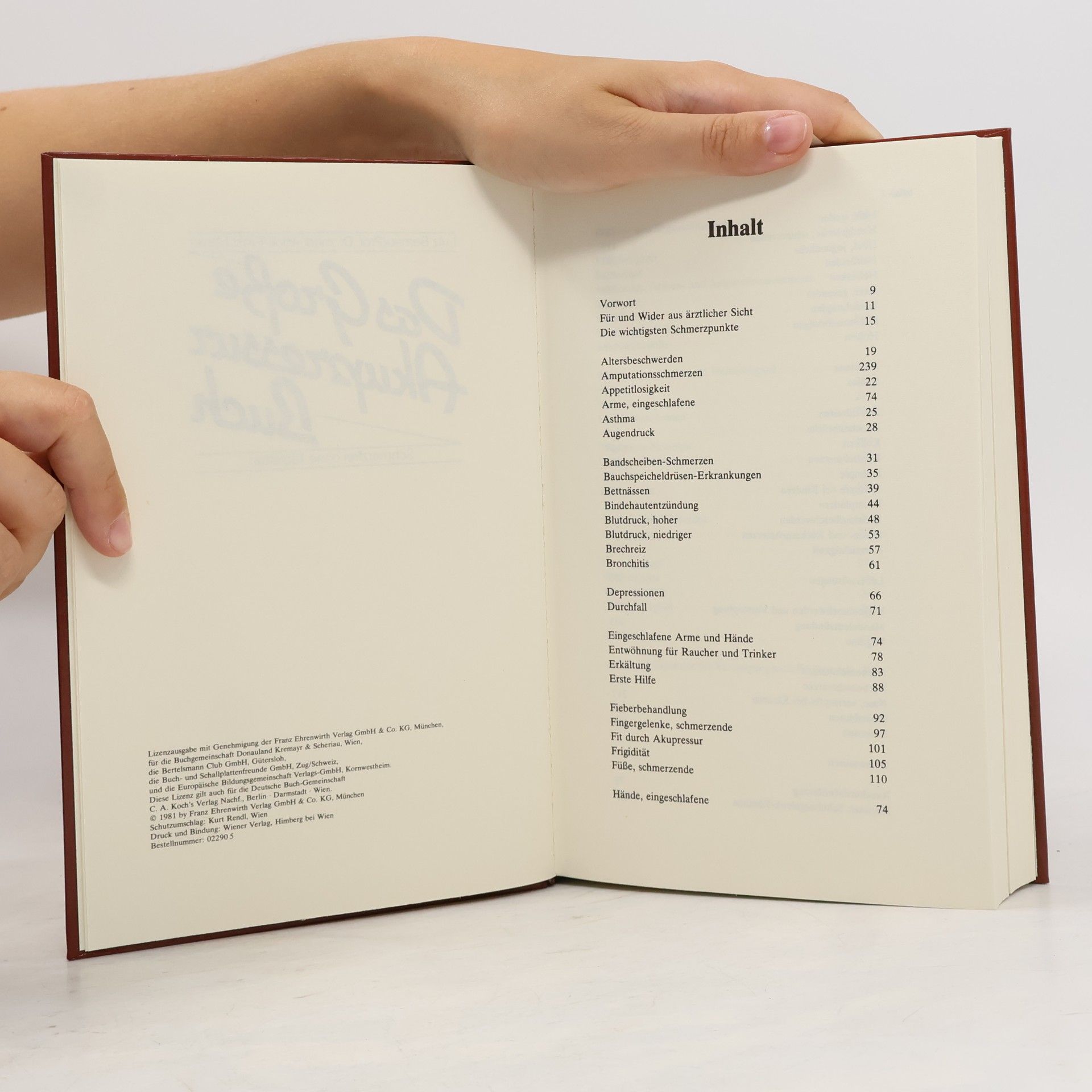 Lutz Bernau Das Grosse Akupressur Buch