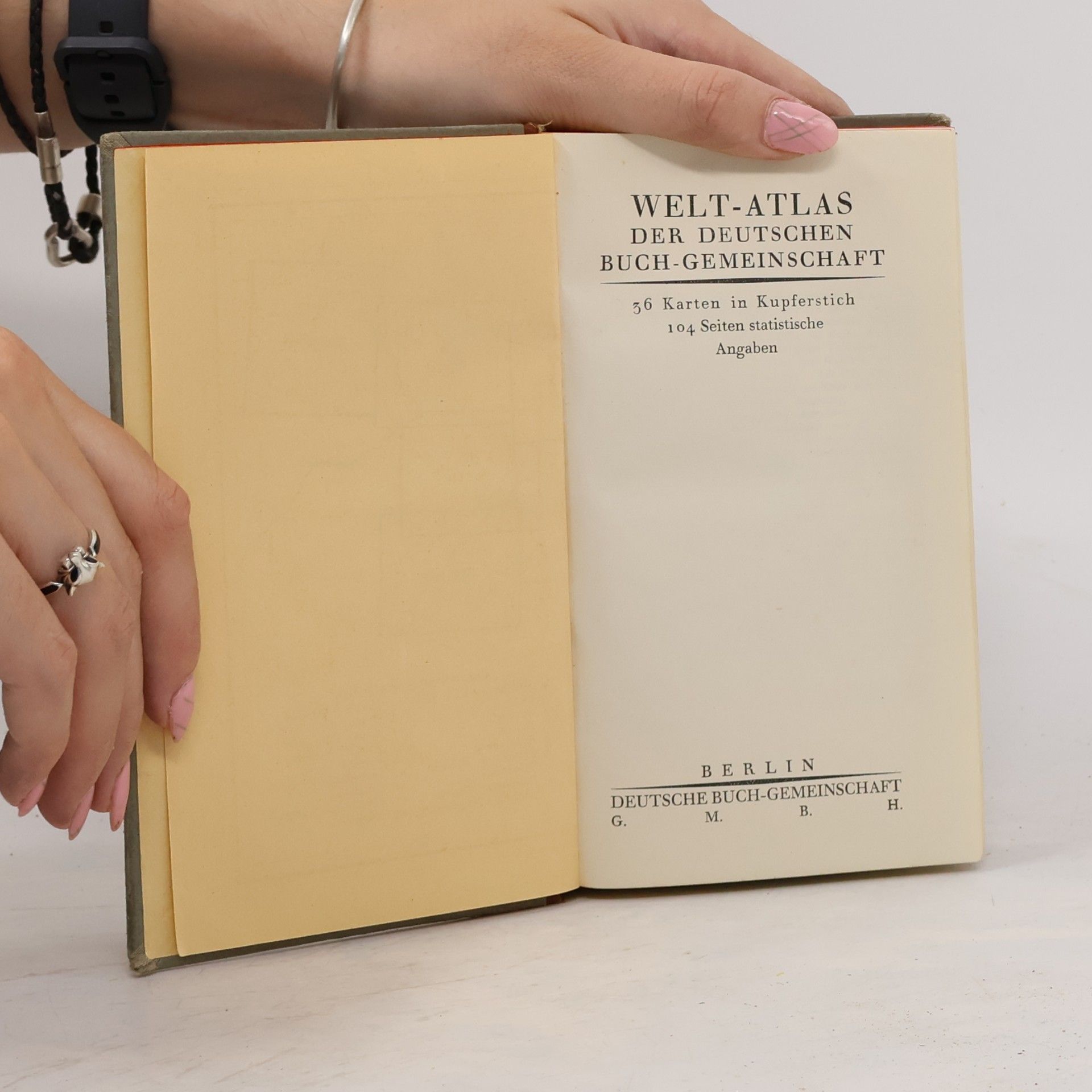 Autorenkollektiv Welt-Atlas der Deutschen Buch-Gemeinschaft
