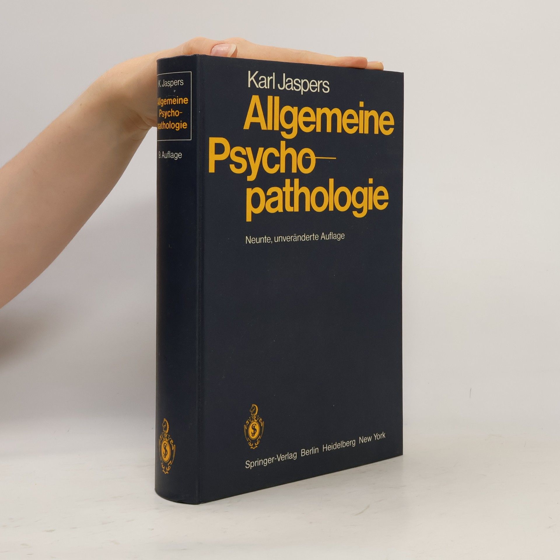 Karl Jaspers Allgemeine Psychopathologie