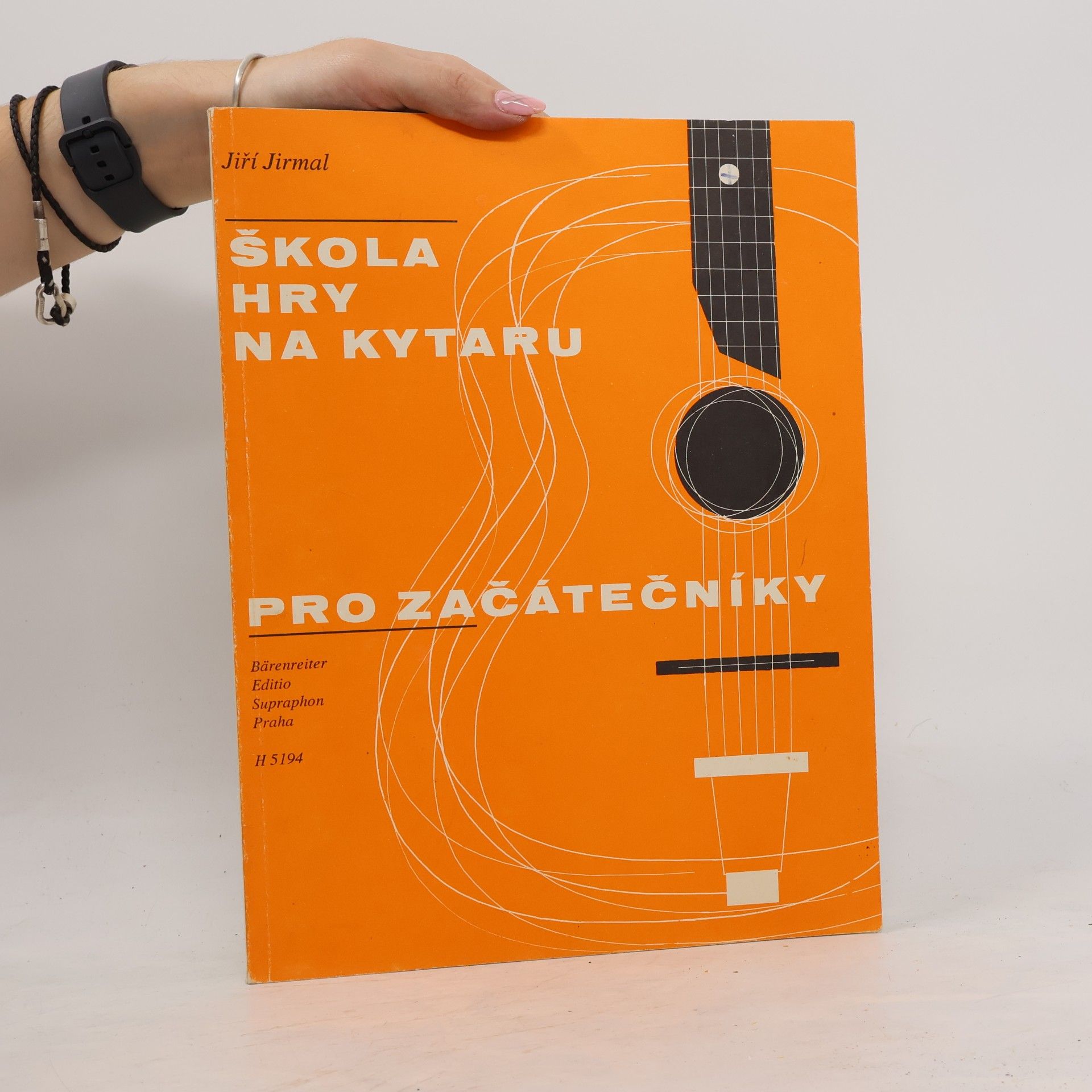 Jiří Jirmal Škola hry na kytaru pro začátečníky = Gitarrenschule für Anfänger